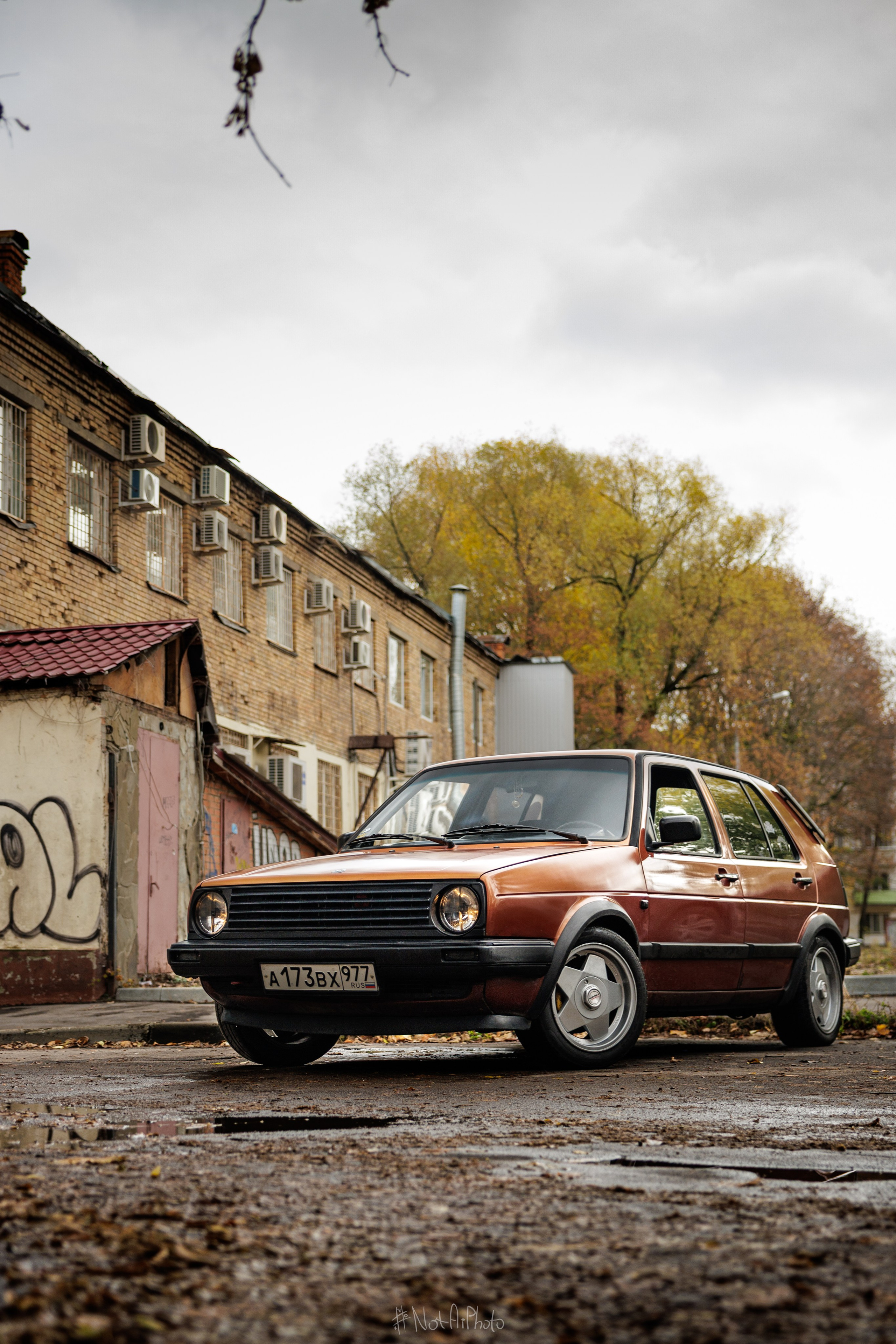 Фотосессия VW Golf 2. #NotAiPhoto — автомобильный фотограф
