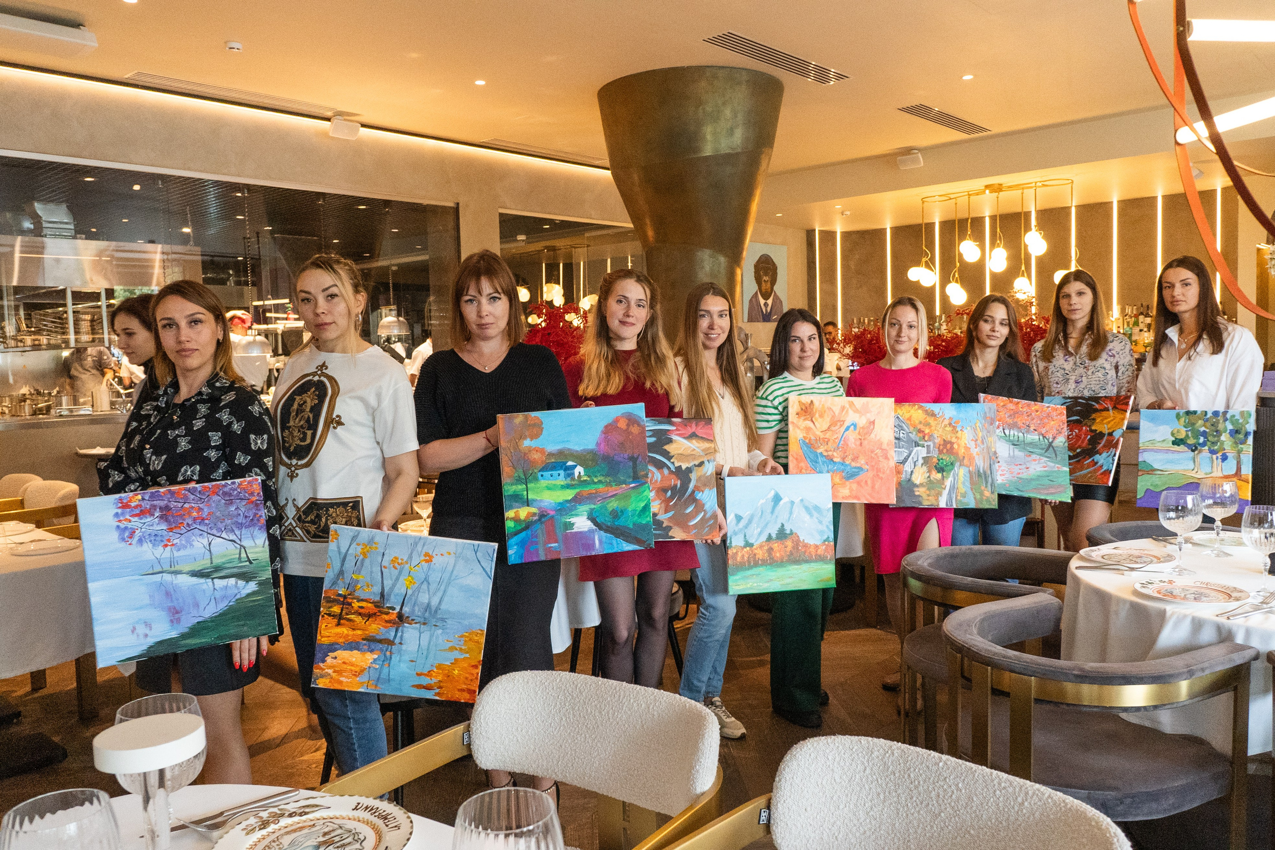 Корпоратив Teach Me Art 3. Портретный фотограф в Москве и Санкт-Петербурге Арина Чех