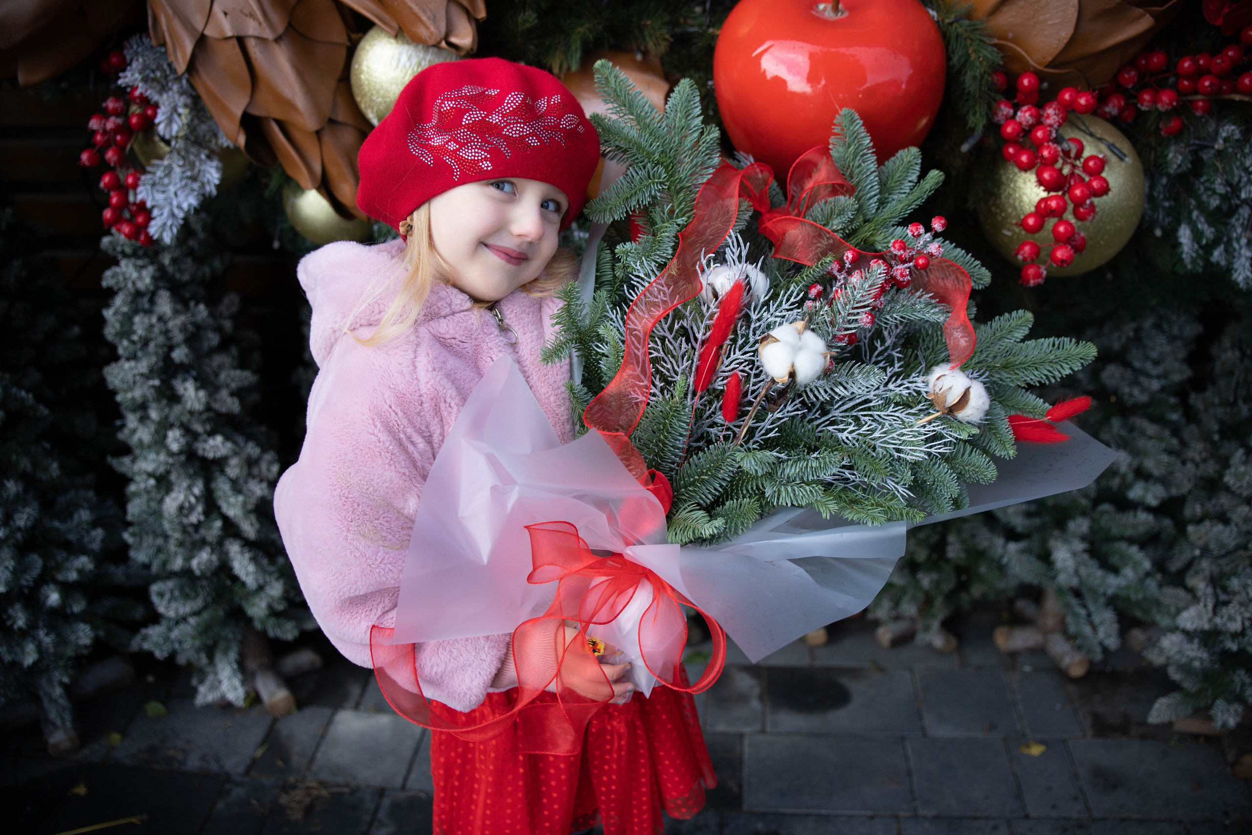 Фотосессия семейная «Новогодний букет». Фотограф в Крыму Татьяна Барицкая ЕНОТИКА