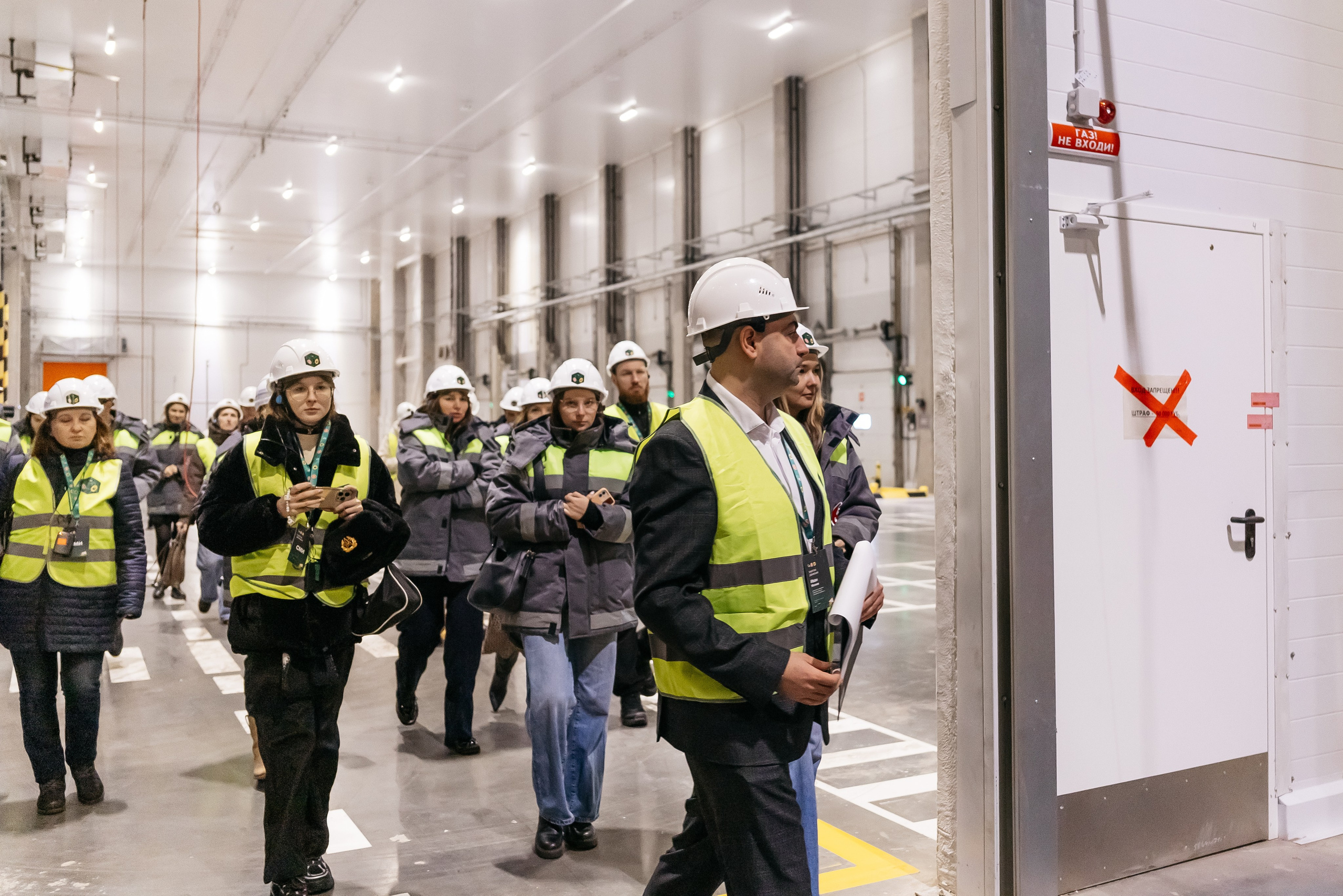 Открытие распределительного центра «Пятёрочки» и «Чижик» в городе Кемерово. Фотограф Кемерово | Сергей