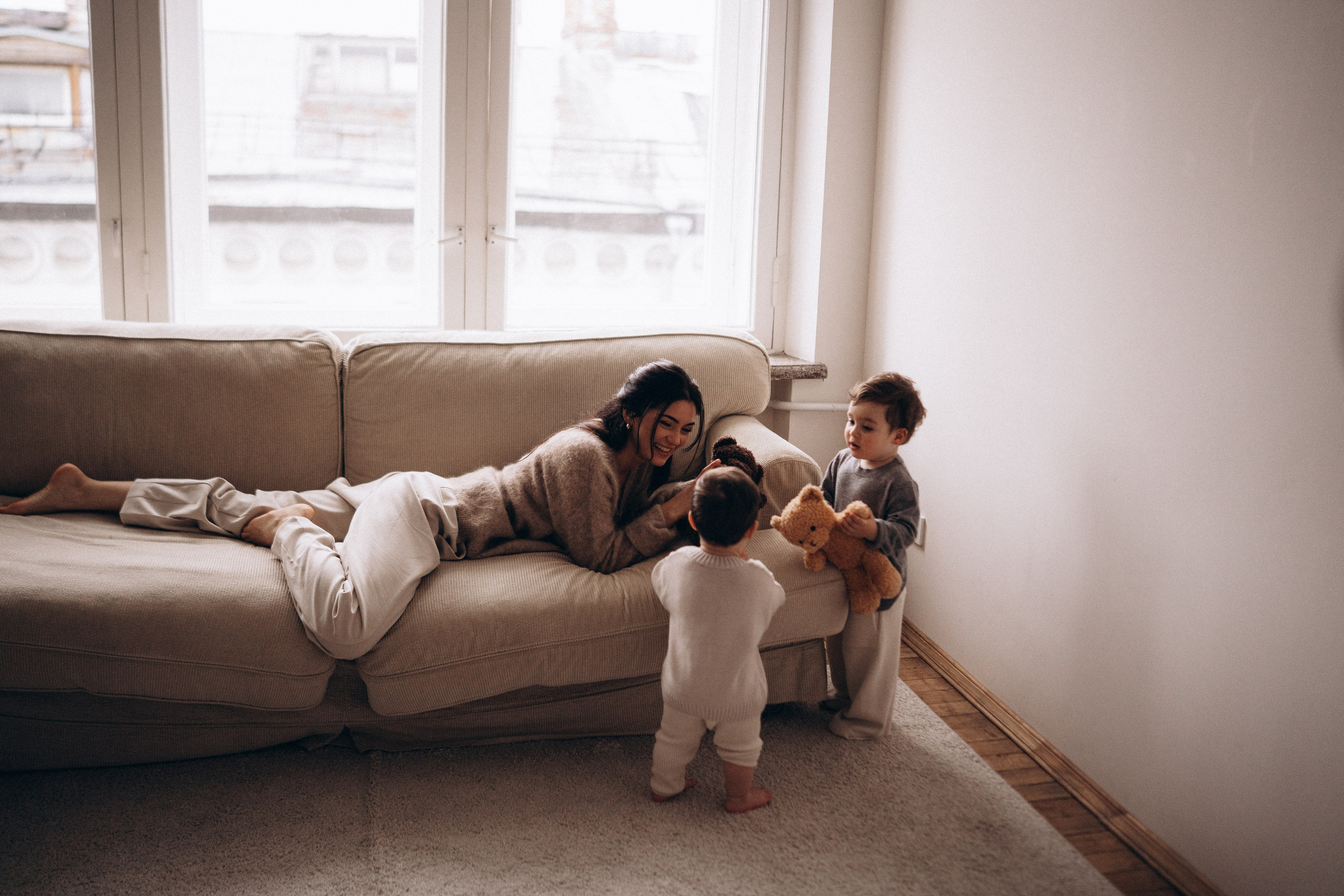 Family History. Фотограф Новорожденных в Москве. Семейные истории в стиле LIFE