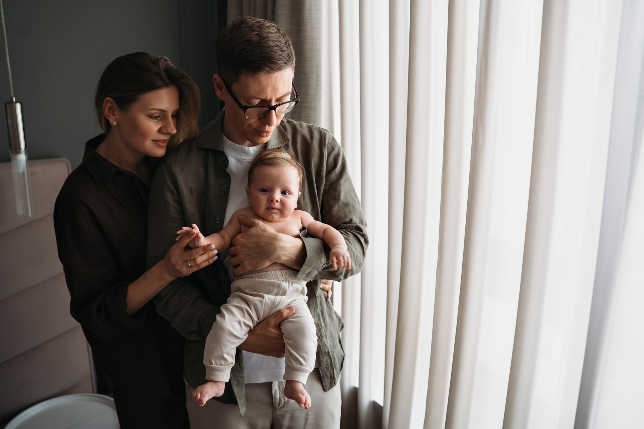 LIFE 3-4 month. Фотограф Новорожденных в Москве. Семейные истории в стиле LIFE