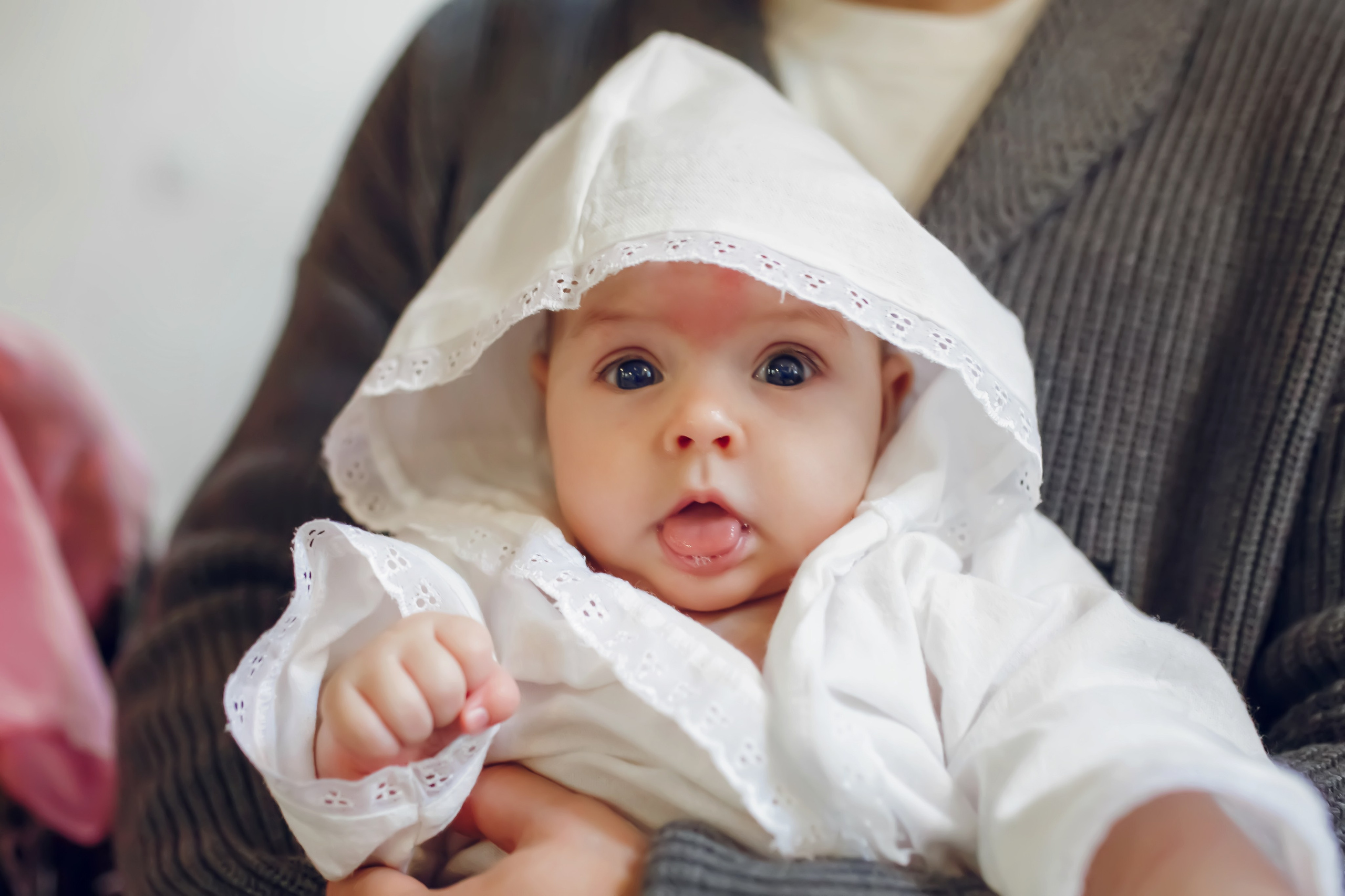 Крещение Марии. Фотограф на Крещение, семейный фотограф в Москве