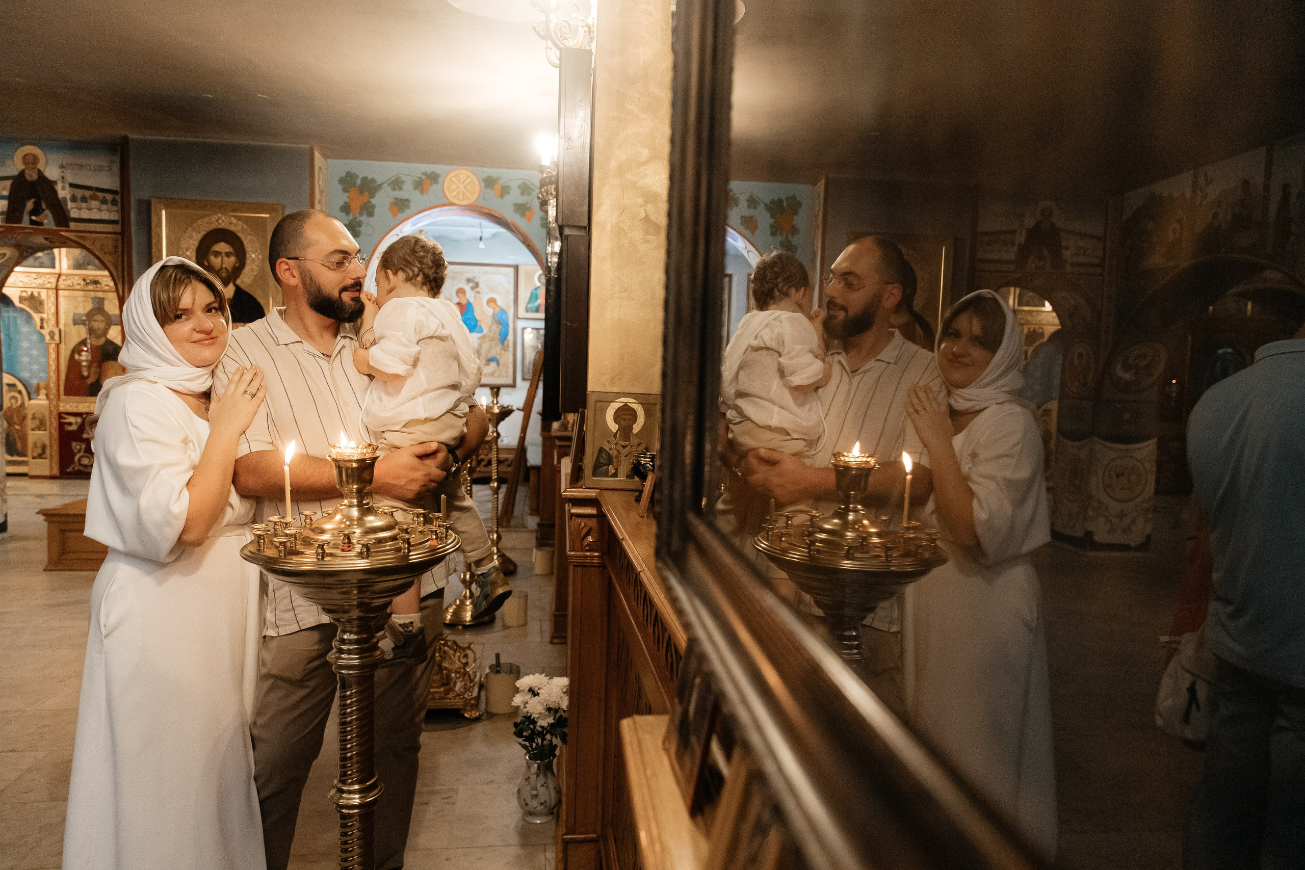 Крещение. Станица Кавказская. Свято-Никольский Храм. Свадебный фотограф Кропоткин Краснодар