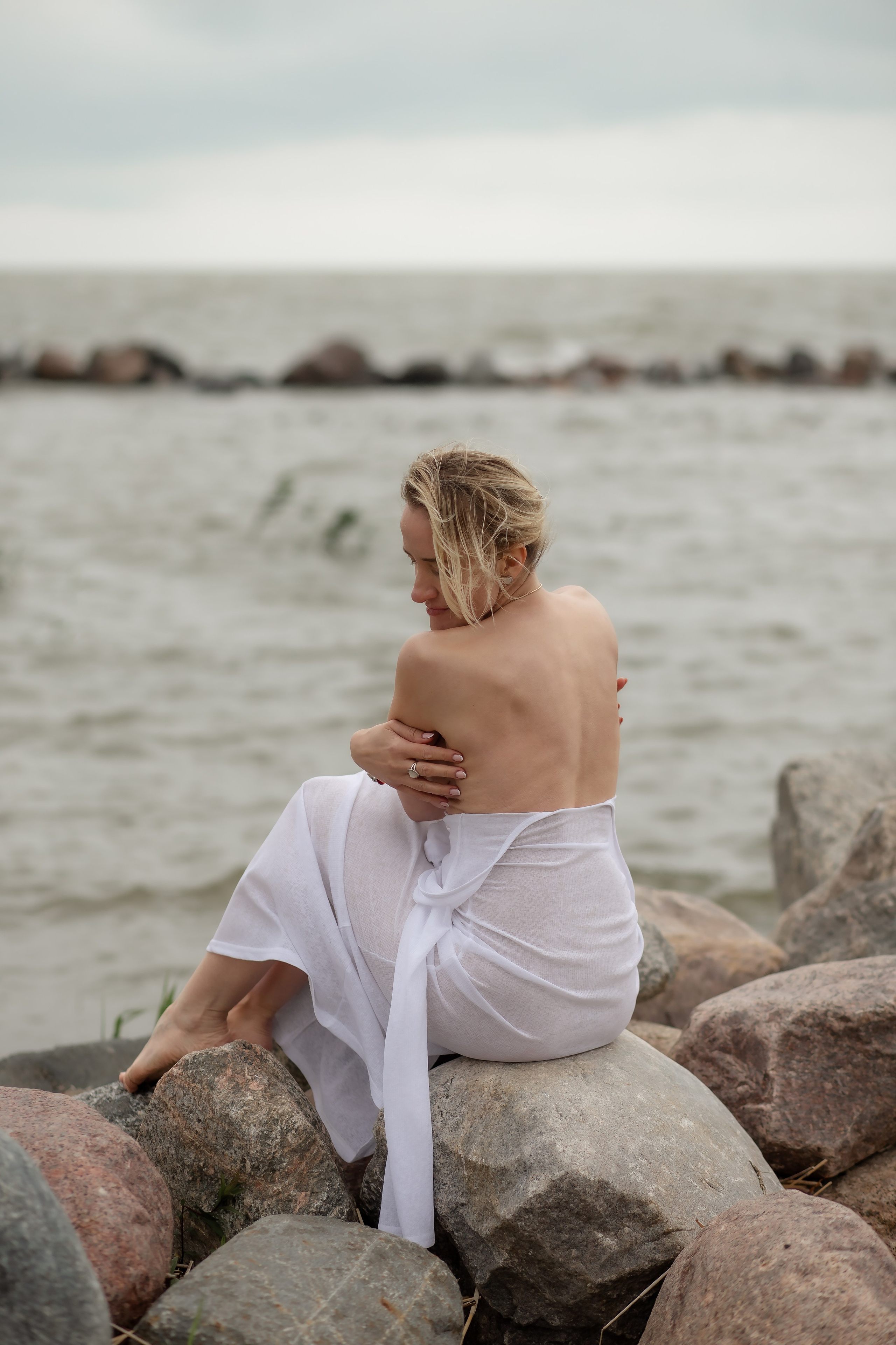 Катя. Маяк в Заливино. Фотограф в Калининграде Решетникова Алина