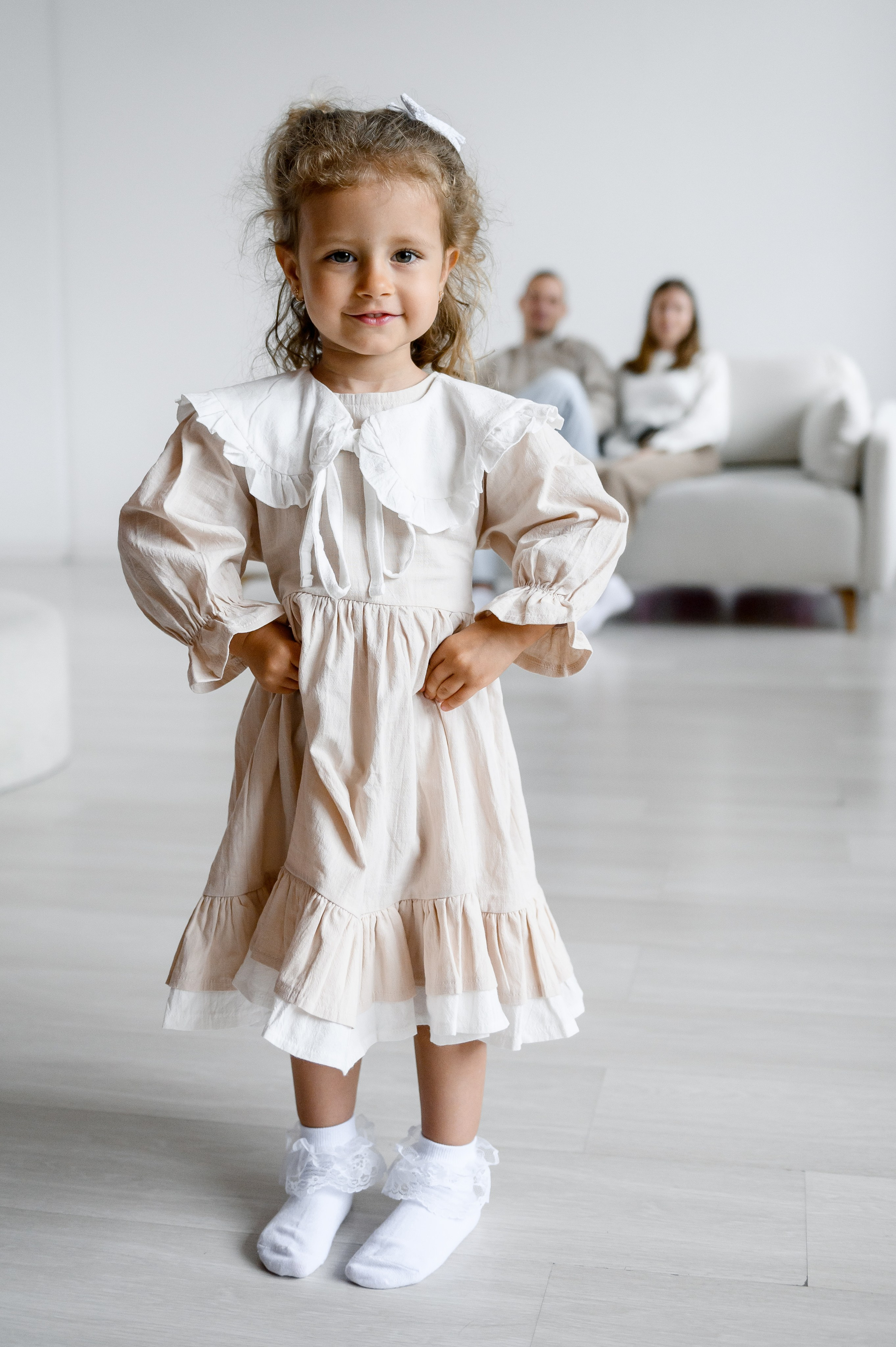 Очаровательная Ева с родителями. Свадебный и семейный фотограф в Ставрополе Роман Иванов