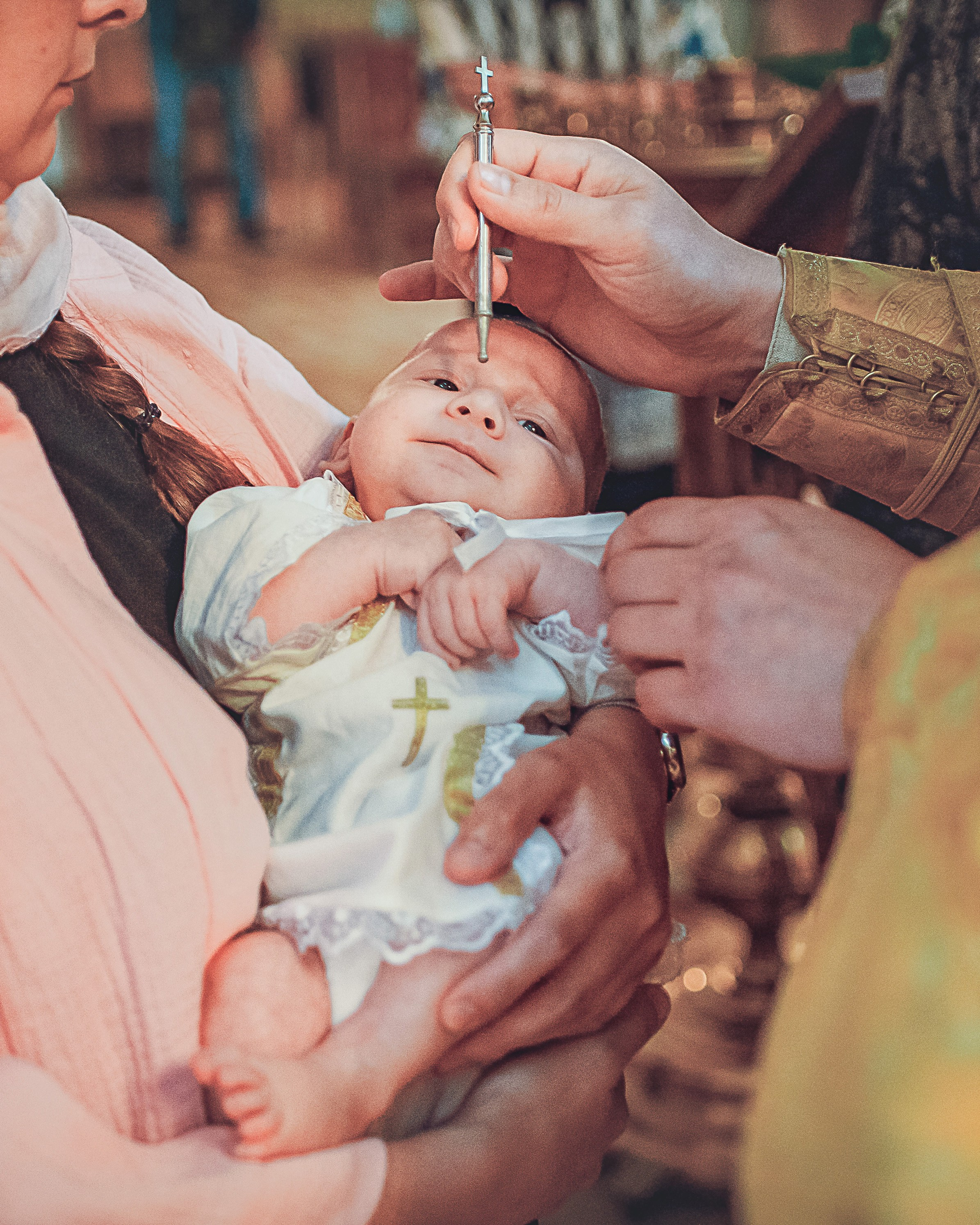 Таинство Крещения (репортажная съемка). Moscow_CPC