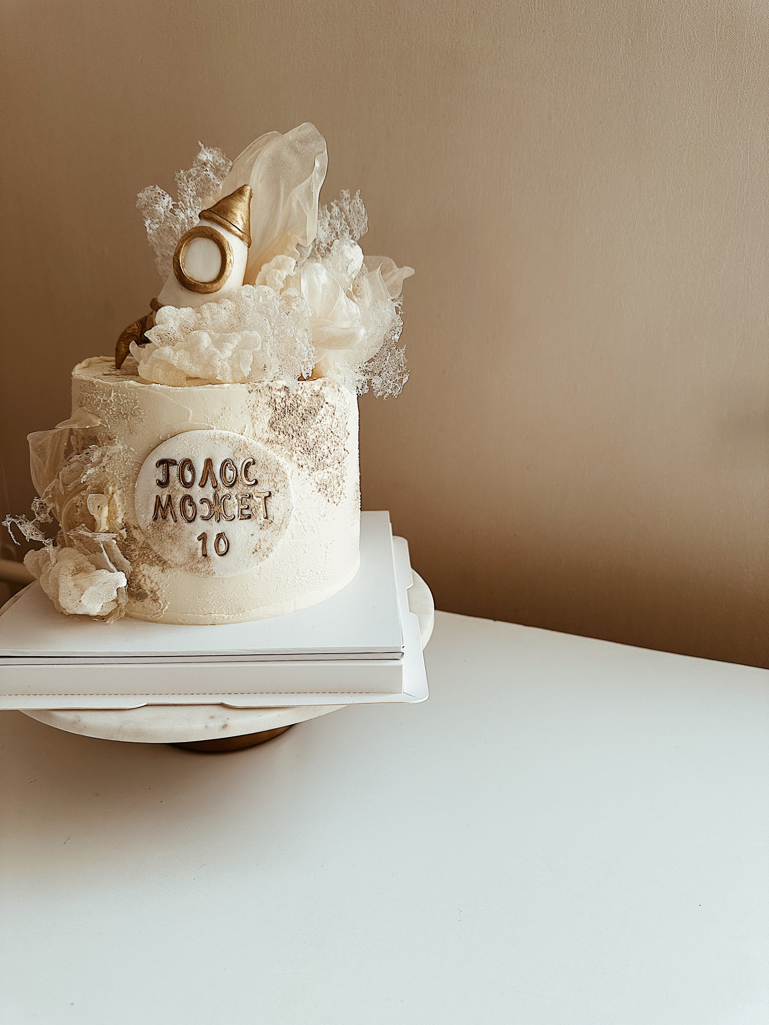 Торт Ракета. Арт-кондитер в Москве Маша Шафран