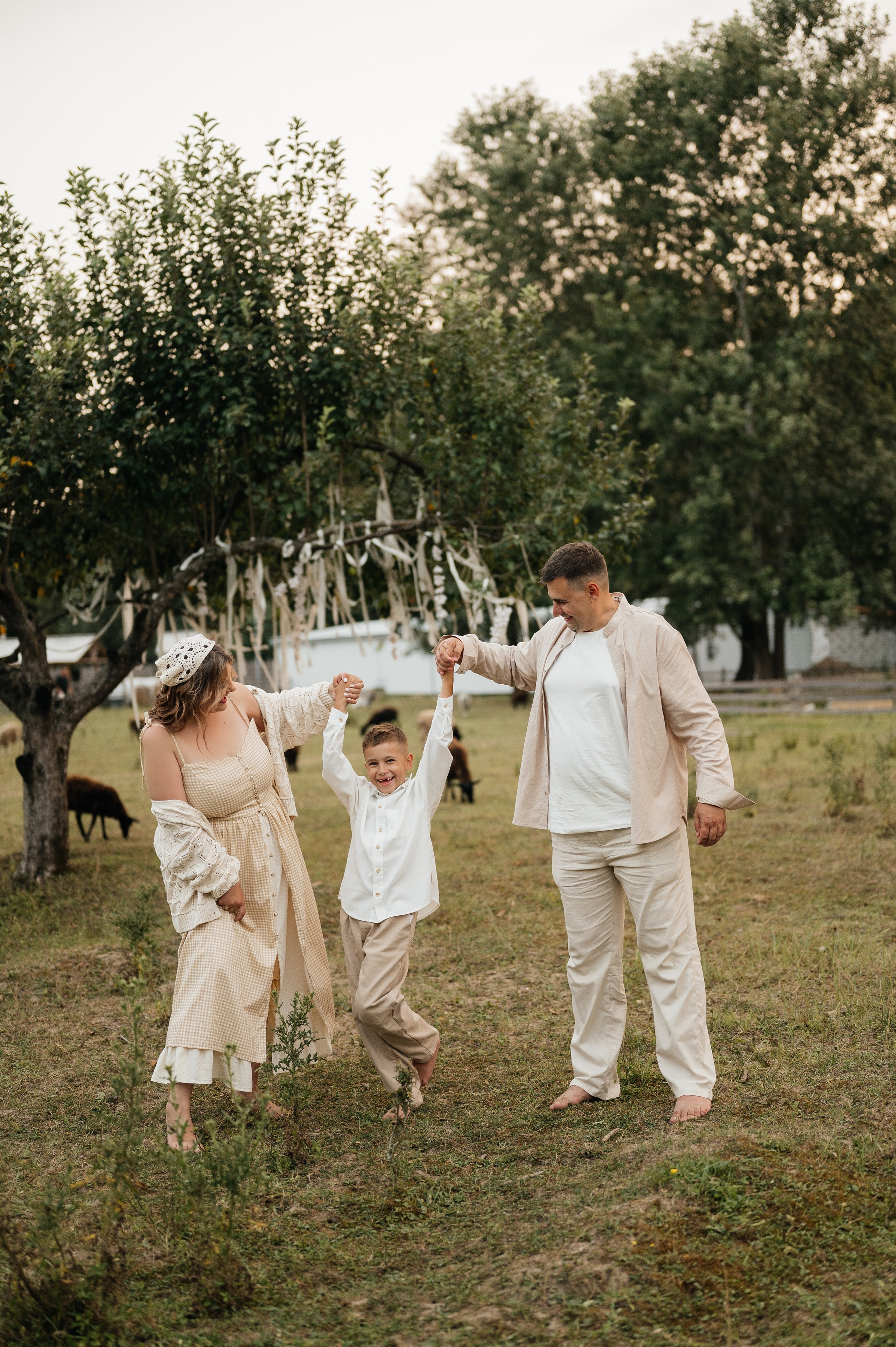 Семейная фотосессия на ферме. Свадебный и семейный фотограф в Краснодаре Алина Мельник