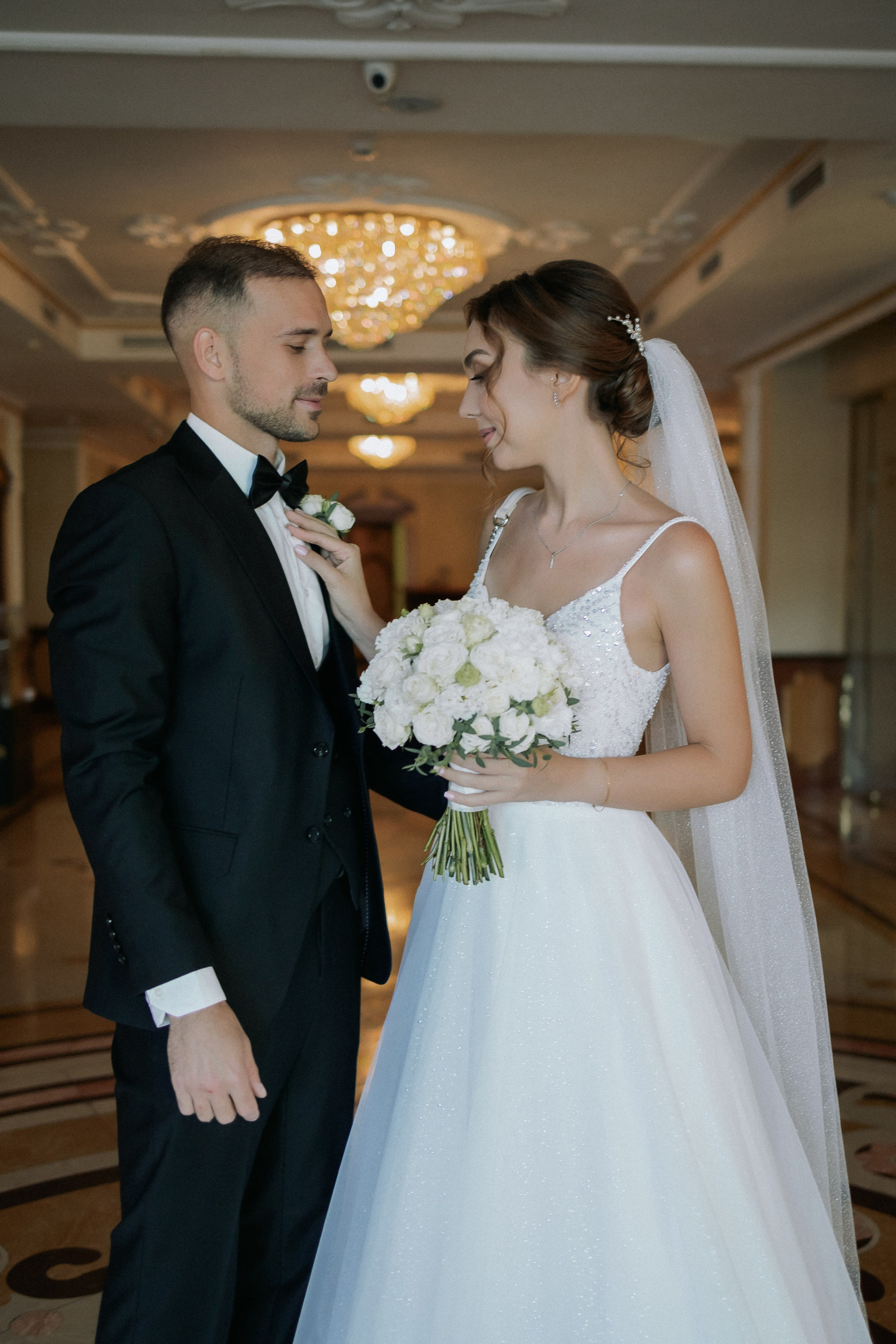 Свадебная прогулка Екатерины и Евгения. Свадебная фотография. Арина Рубах