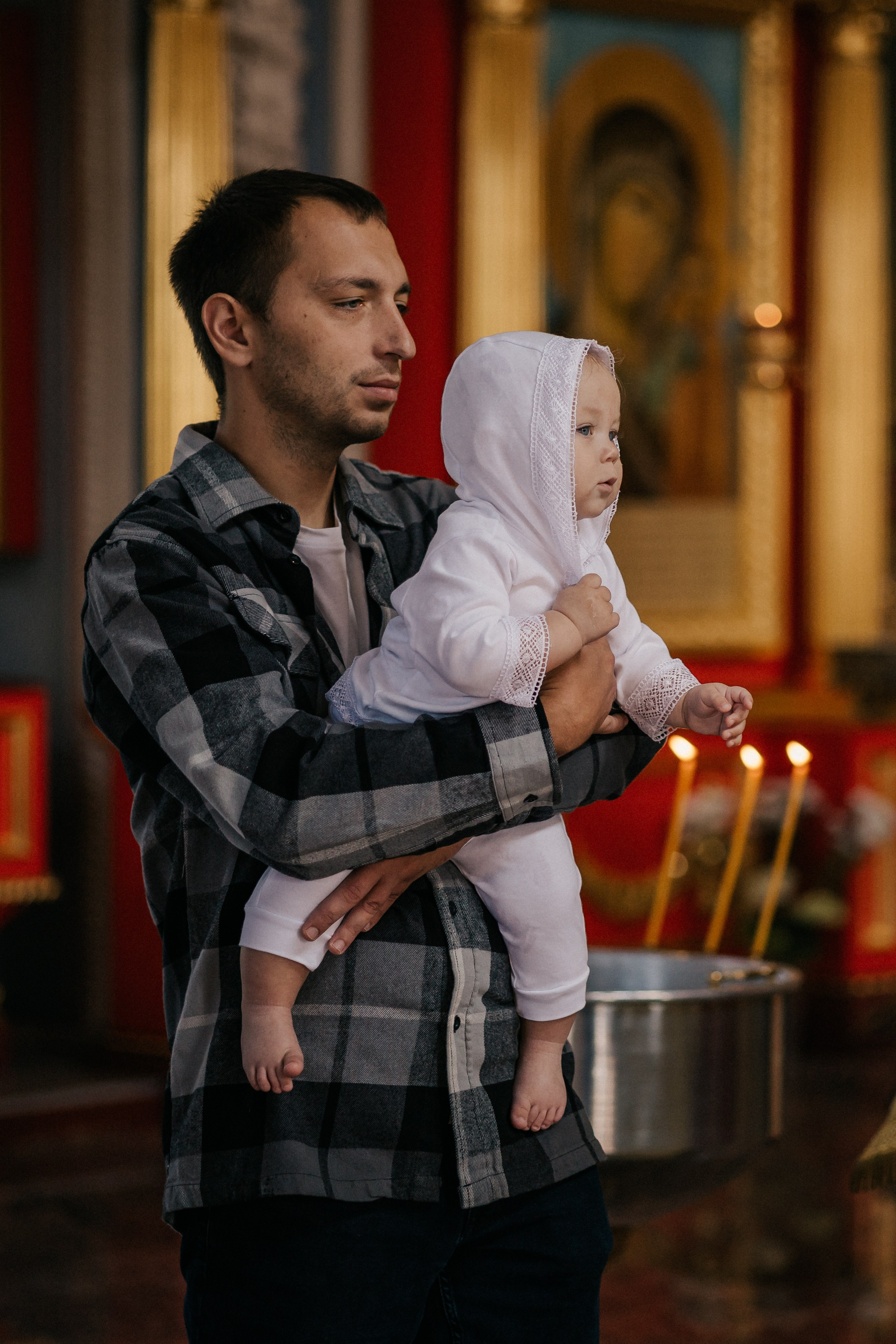 Крещение в Соборе в честь князя Георгия Всеволодовича. Фотограф Нижний Новгород