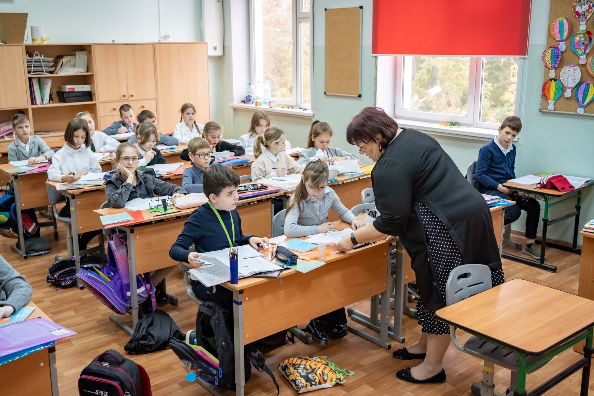 Выпускники начальной школы. Семейный фотограф Варвара Сорока в городе Москве