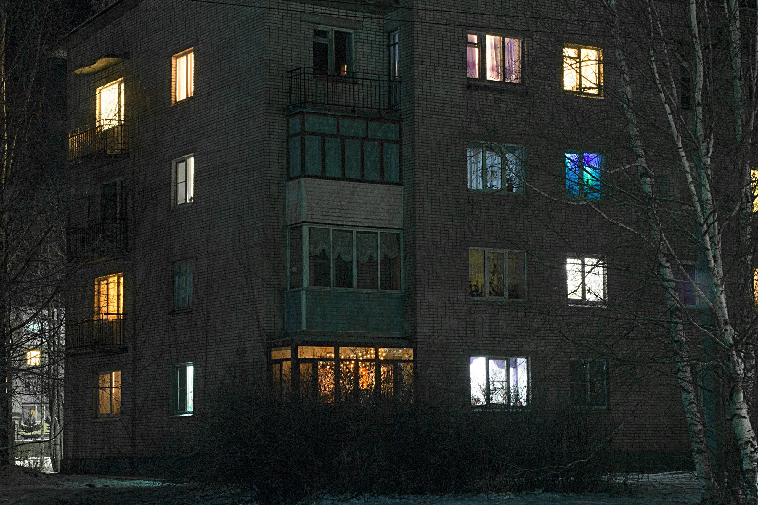 SaintP. night. Фотограф Cyberkyrie