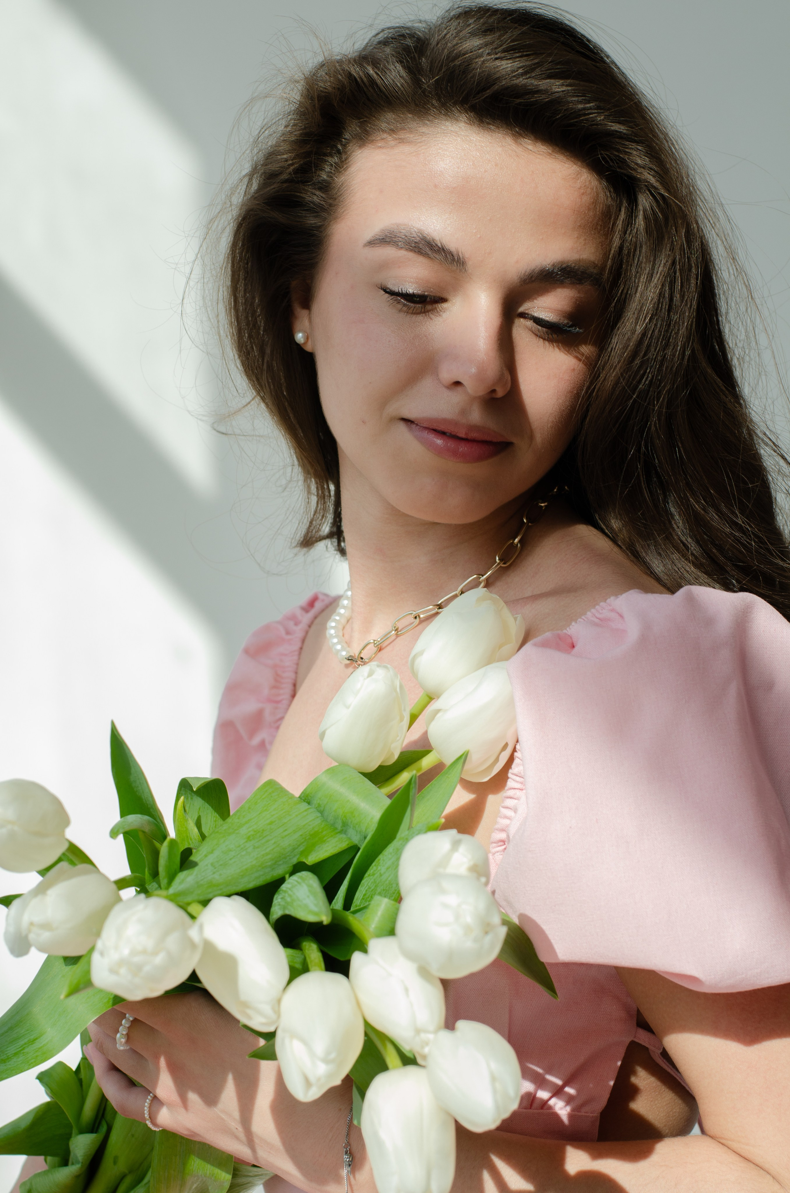 Евгения, тюльпаны. Фотограф Челябинск Ирина Ермоленко