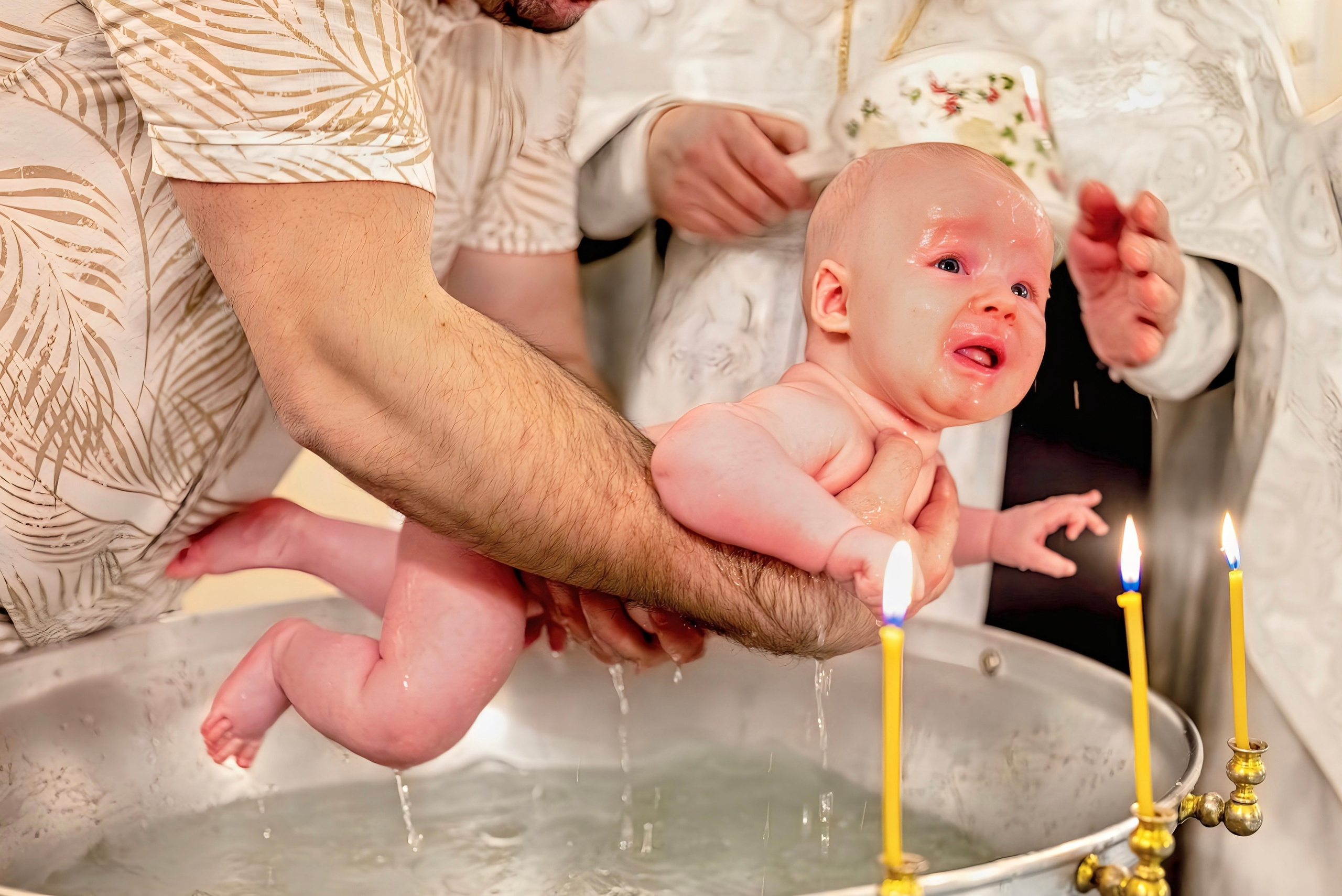 Крещение в церкви Петра и Февронии Муромских. Семейный и детский фотограф Москва