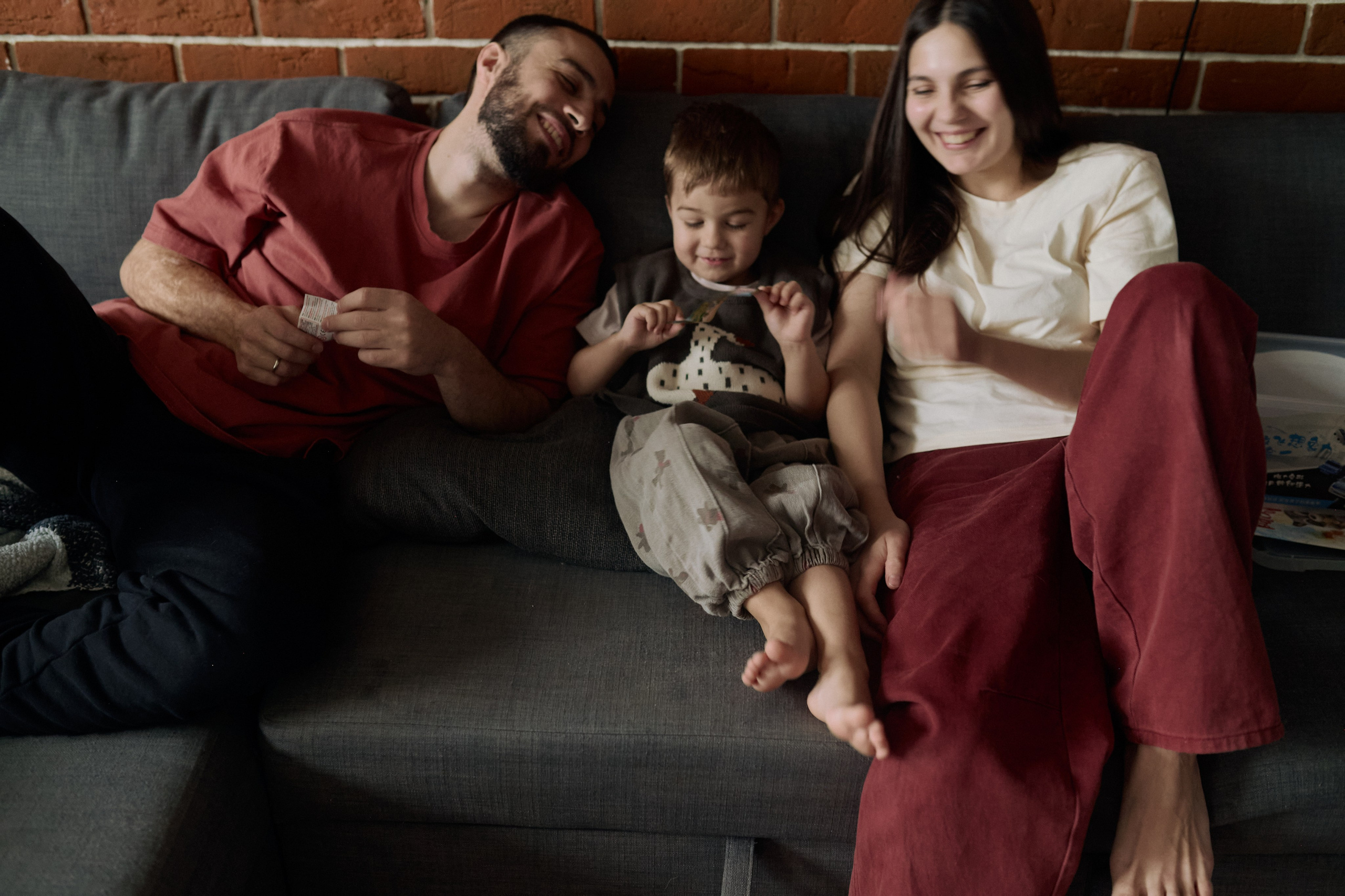 Эмир, Диана, Леон и Амин дома. Семейный и свадебный lifestyle-фотограф в Москве Мария Петрова