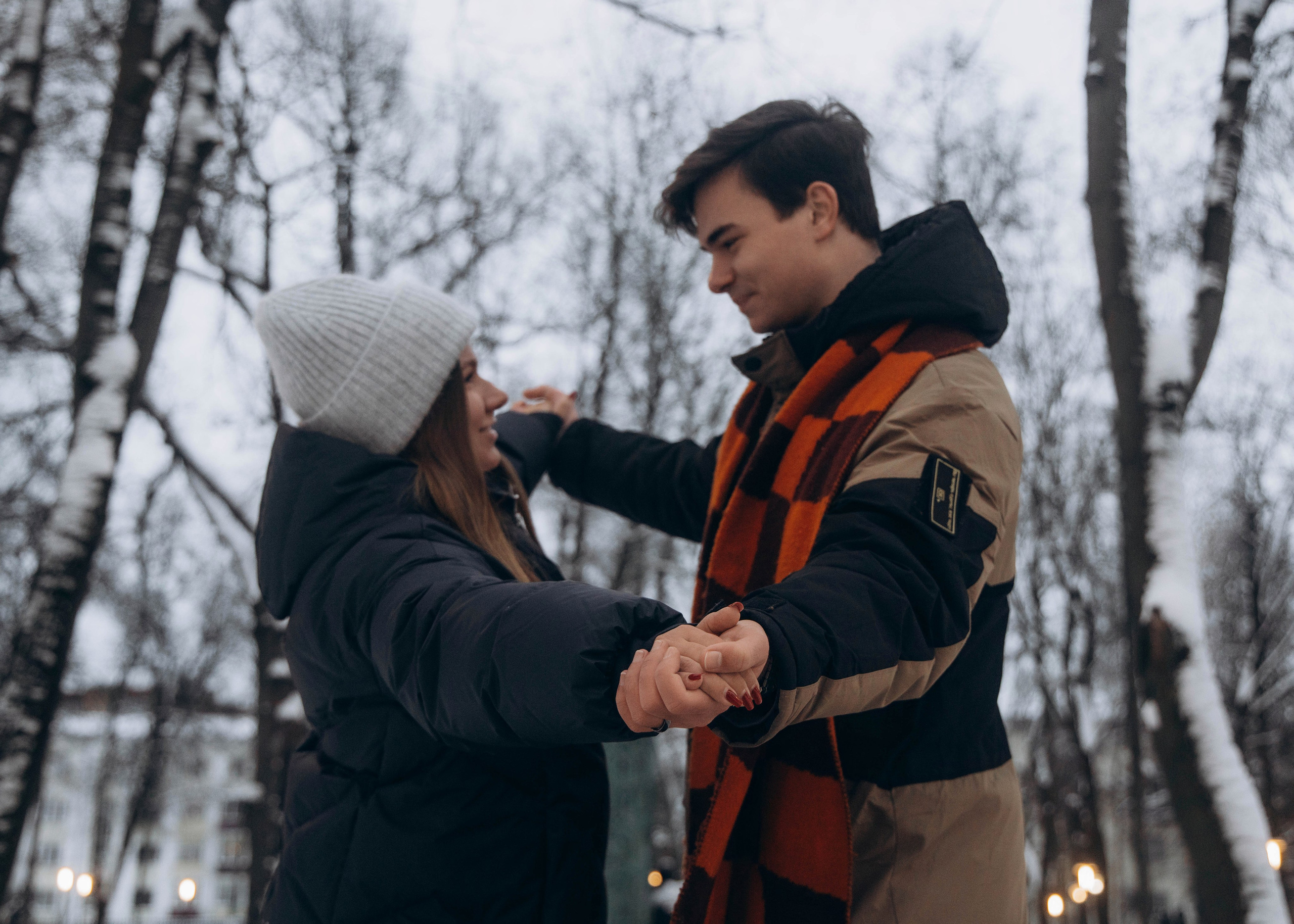 Love story. Фотосессия новорожденных в Москве и Московской области
