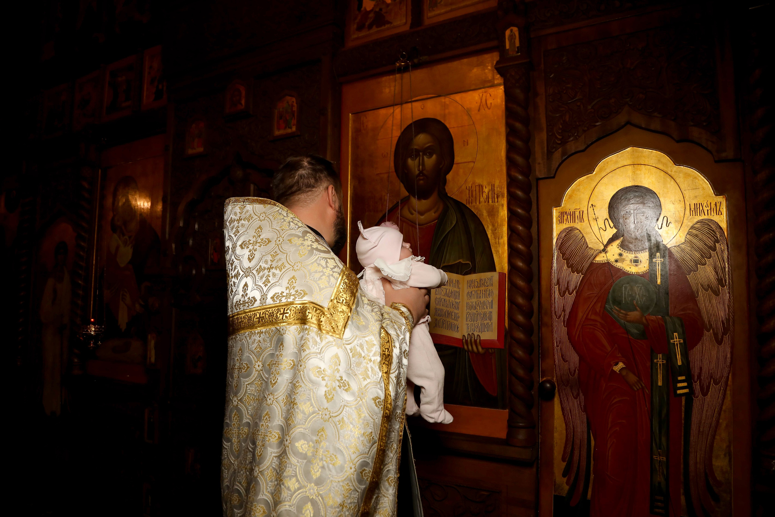 Крестины. Фотограф Антон Чупринин