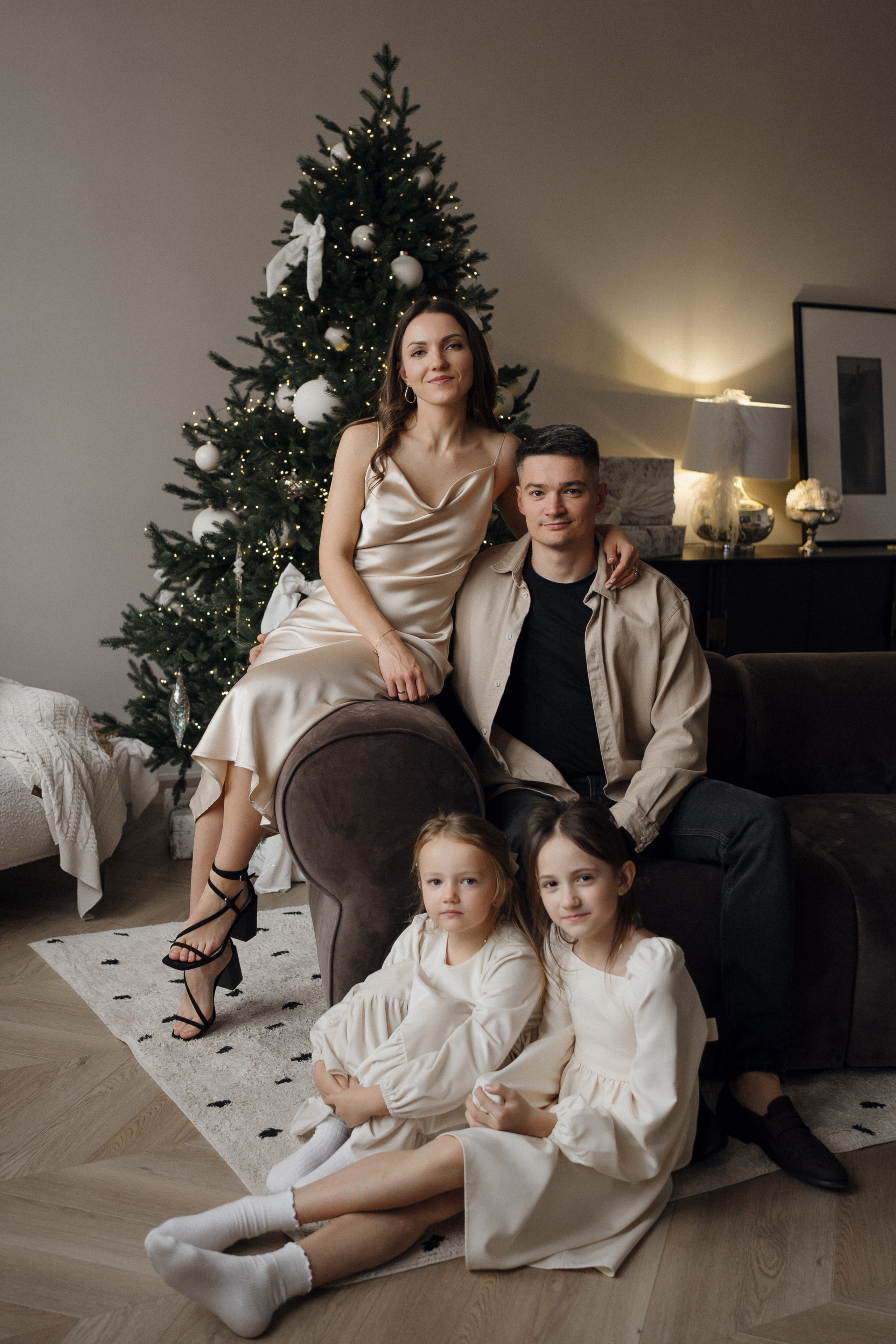 Новогодняя семейная фотосессия. Свадебный фотограф в Краснодаре и Сочи Винидиктова Екатерина