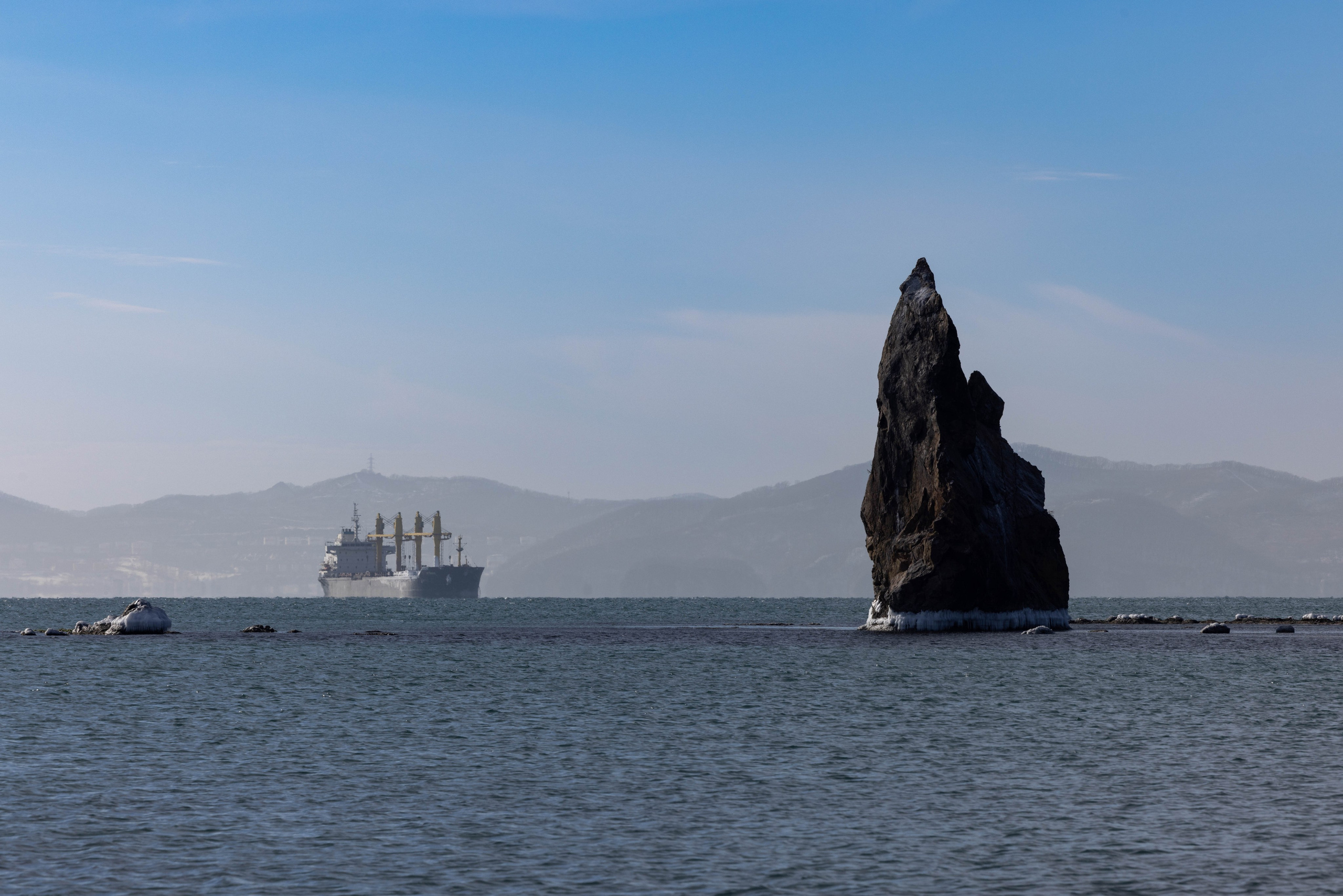 Бухта Лашкевича. Турист оптимист