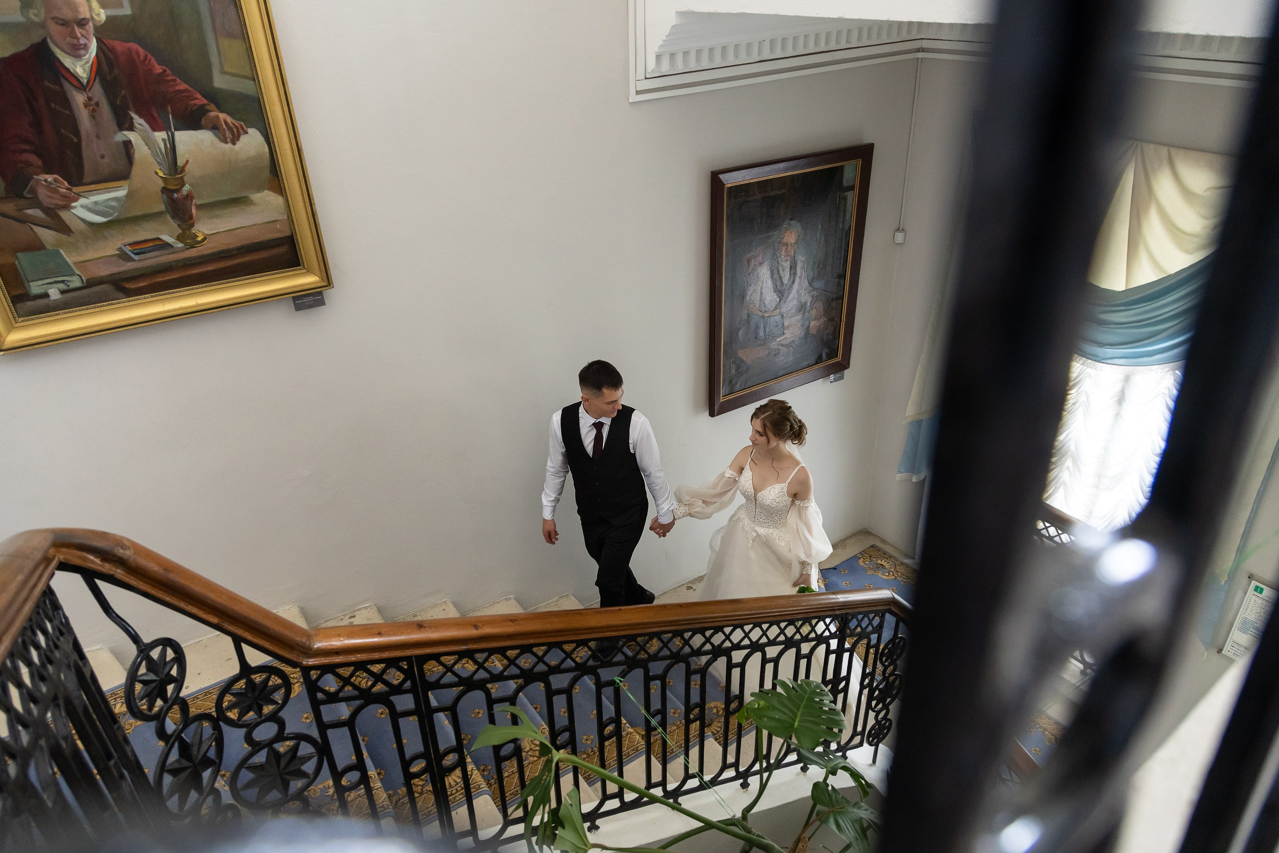 Дворец Бобринских. Свадебная фотосъёмка в Москве, Туле