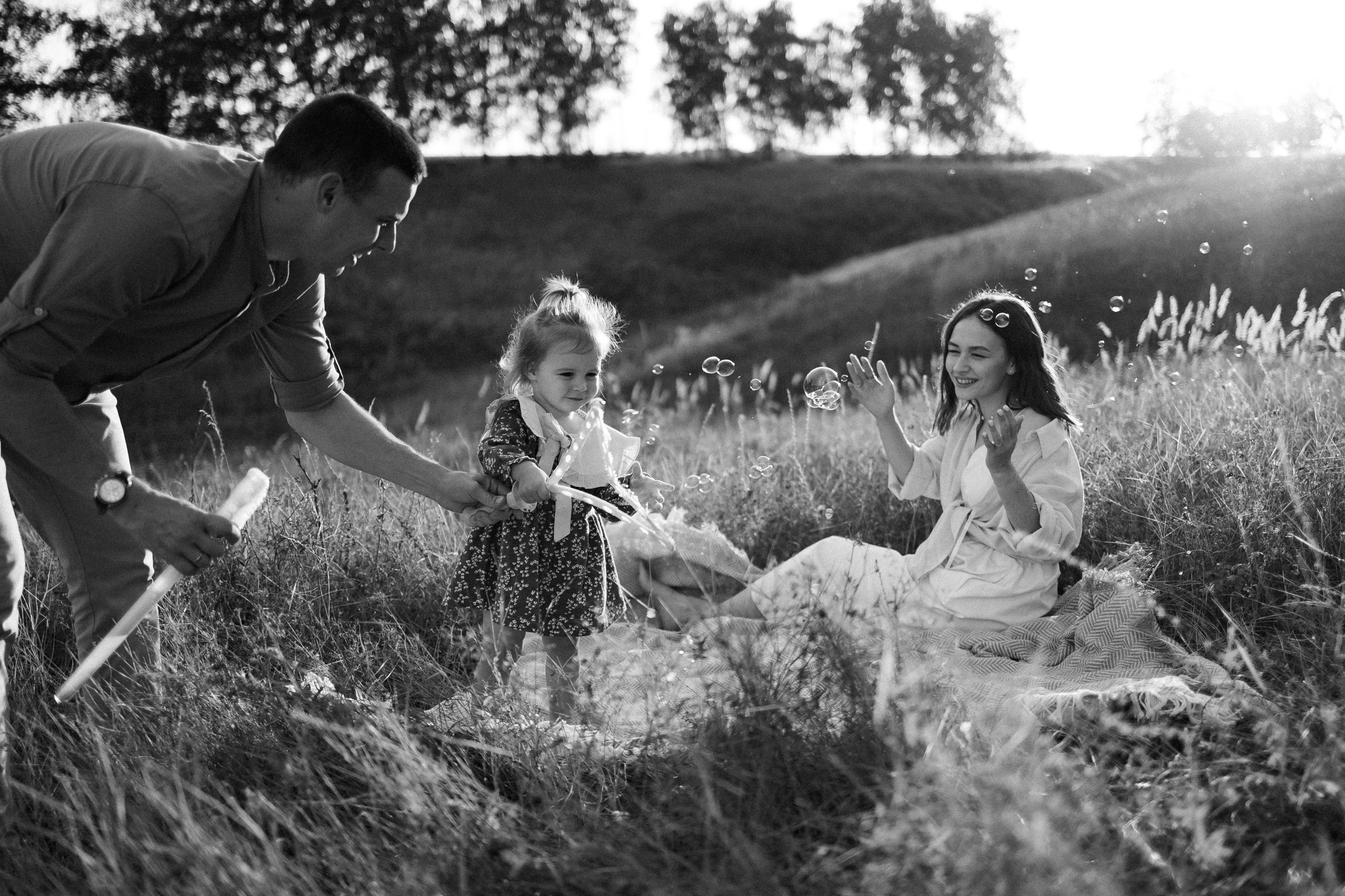 Летний вечер. Семейный лайфстайл фотограф в г. Липецк