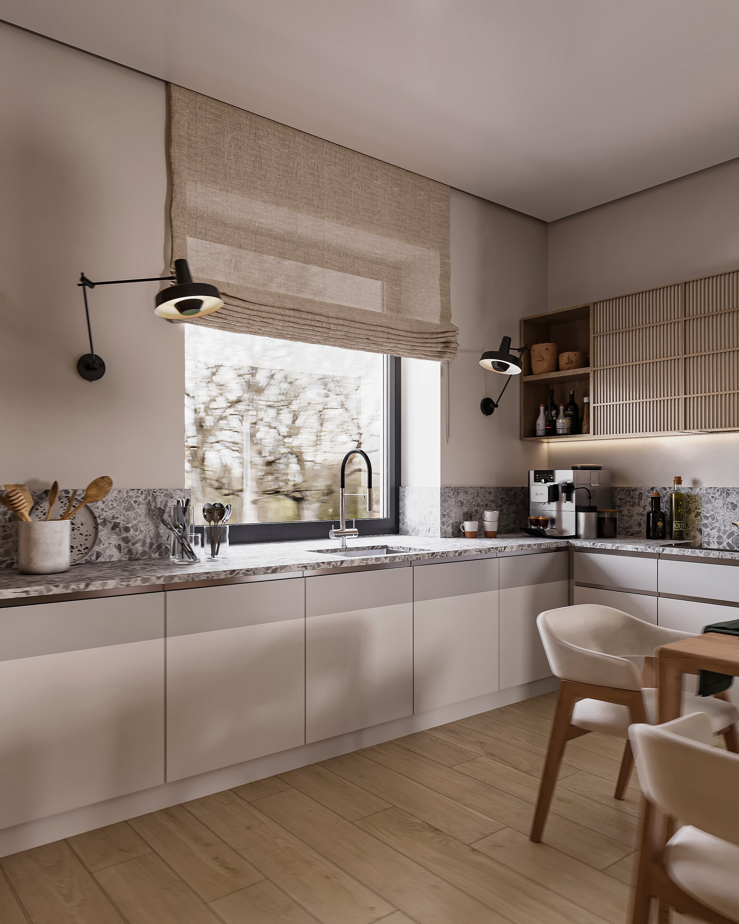 3 этажный дом 176 м². 3Д-Визуализация Наталья Макогонова