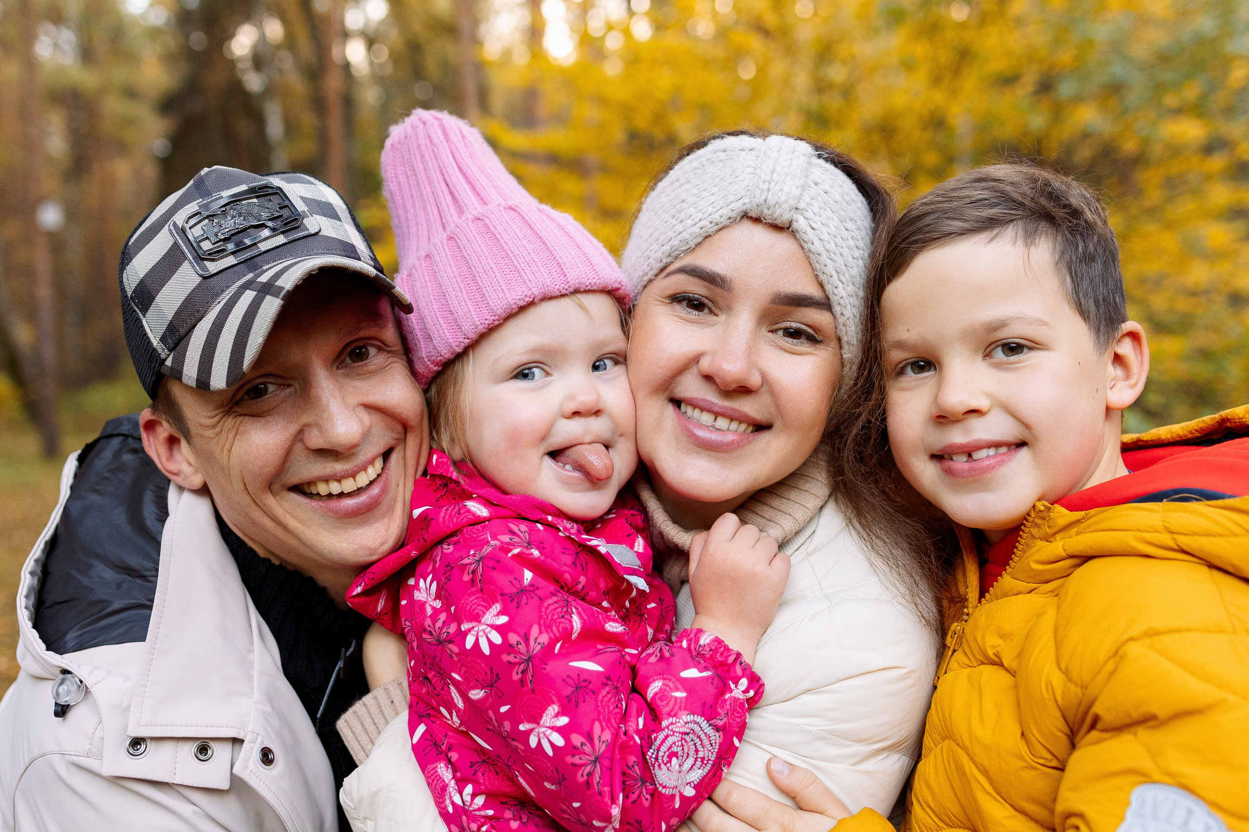 Красивая осень. Семейный Фотограф в Москве Евгения Симоненко