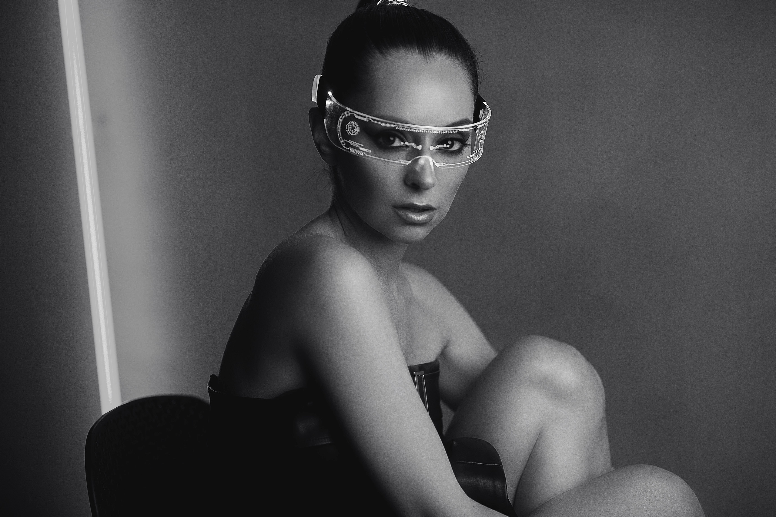 Фотосессия в неоновой студии. Семейный и портретный фотограф в Москве Елена Флегант