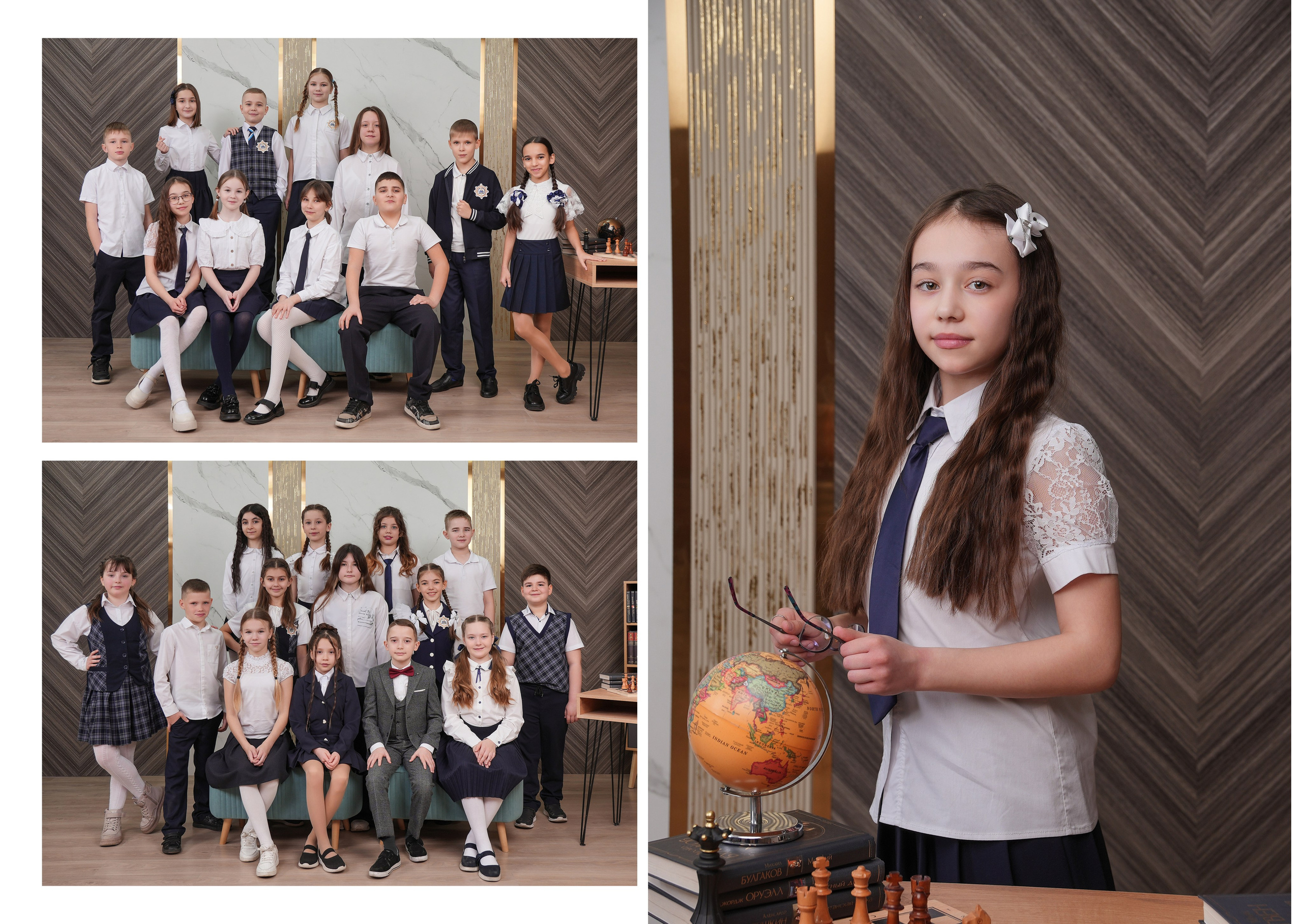 ШКОЛА 110 4 Г. Красивый выпускной альбом в Краснодаре