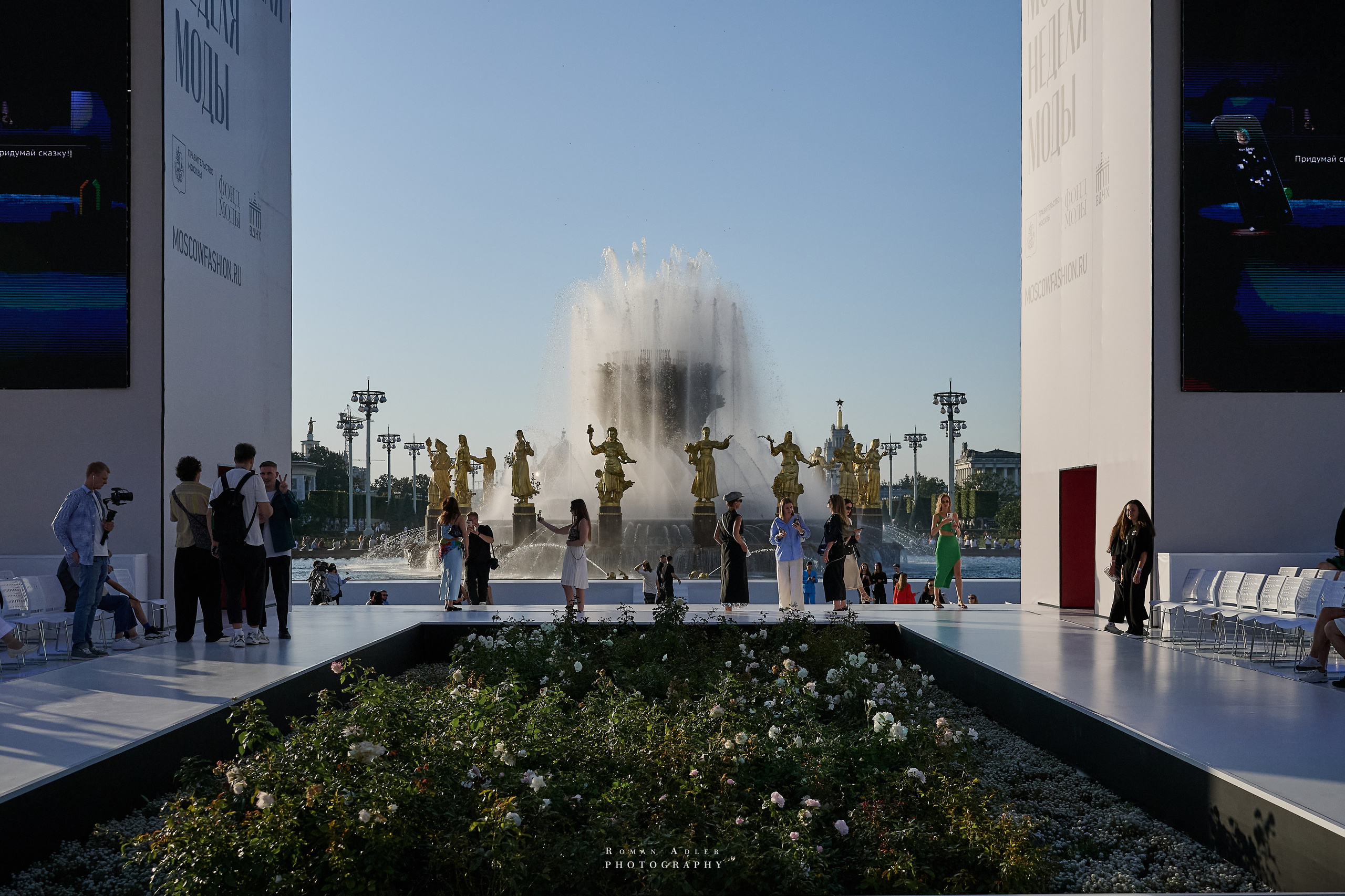 Московская неделя моды. Фотограф Роман Адлер