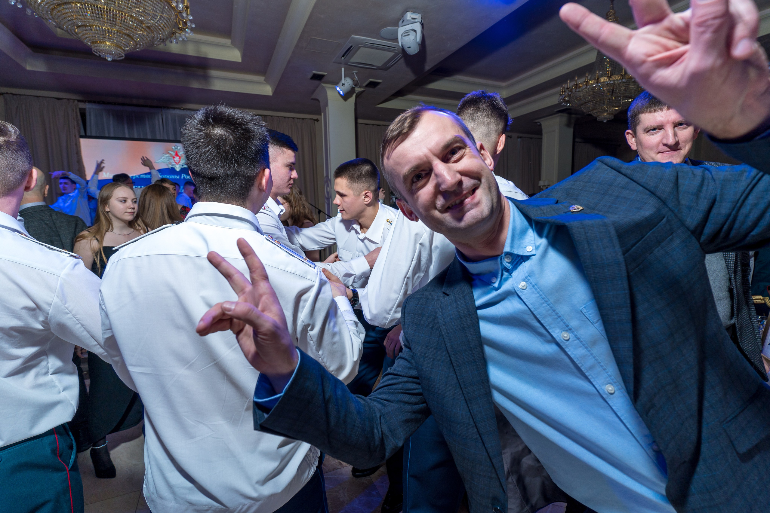 Фотосъемка выпуска военной академии и вручение дипломов