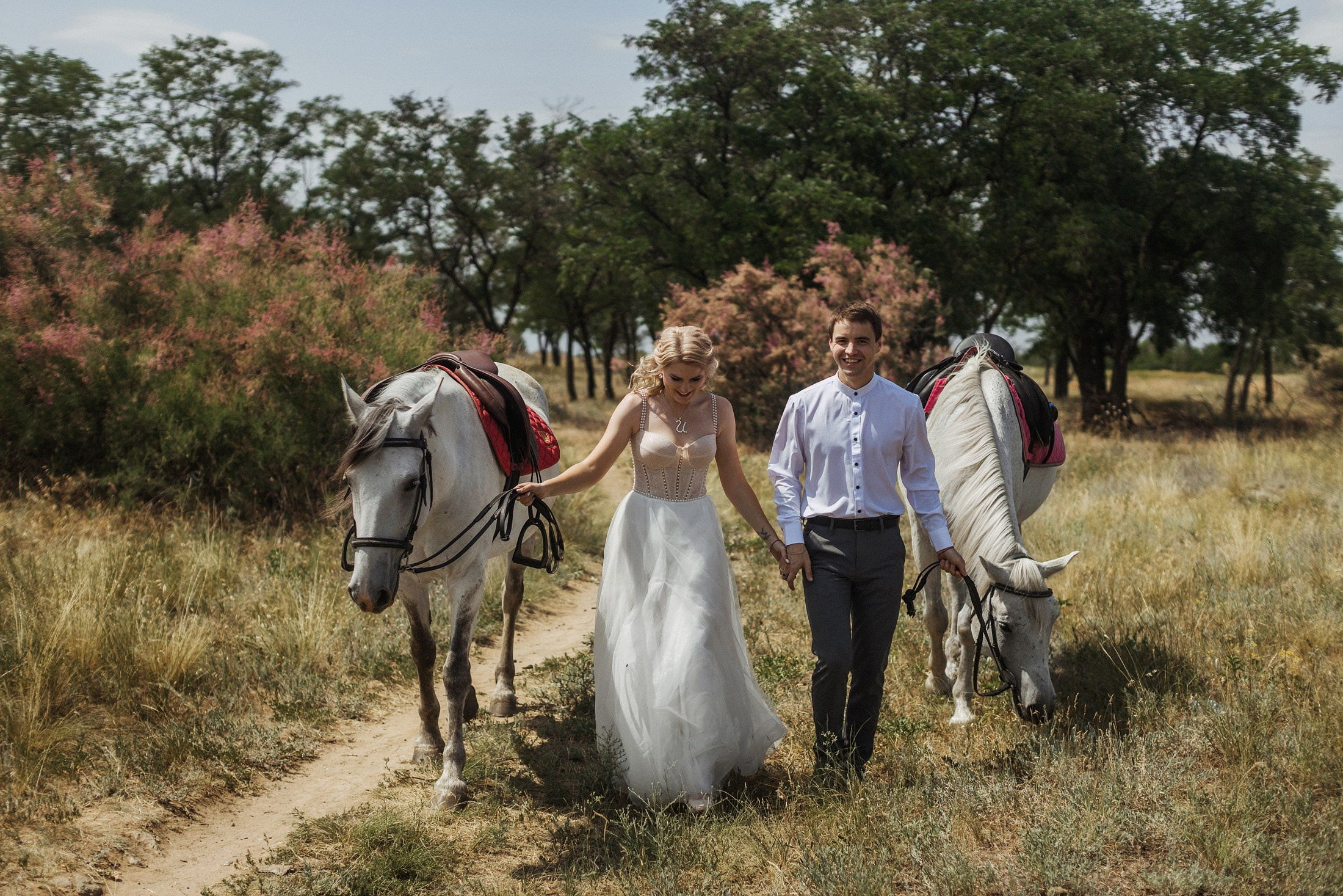 Свадебная фотосессия. Фотографы в городе Волгограде — Людмила Агеева и Алексей Околелов