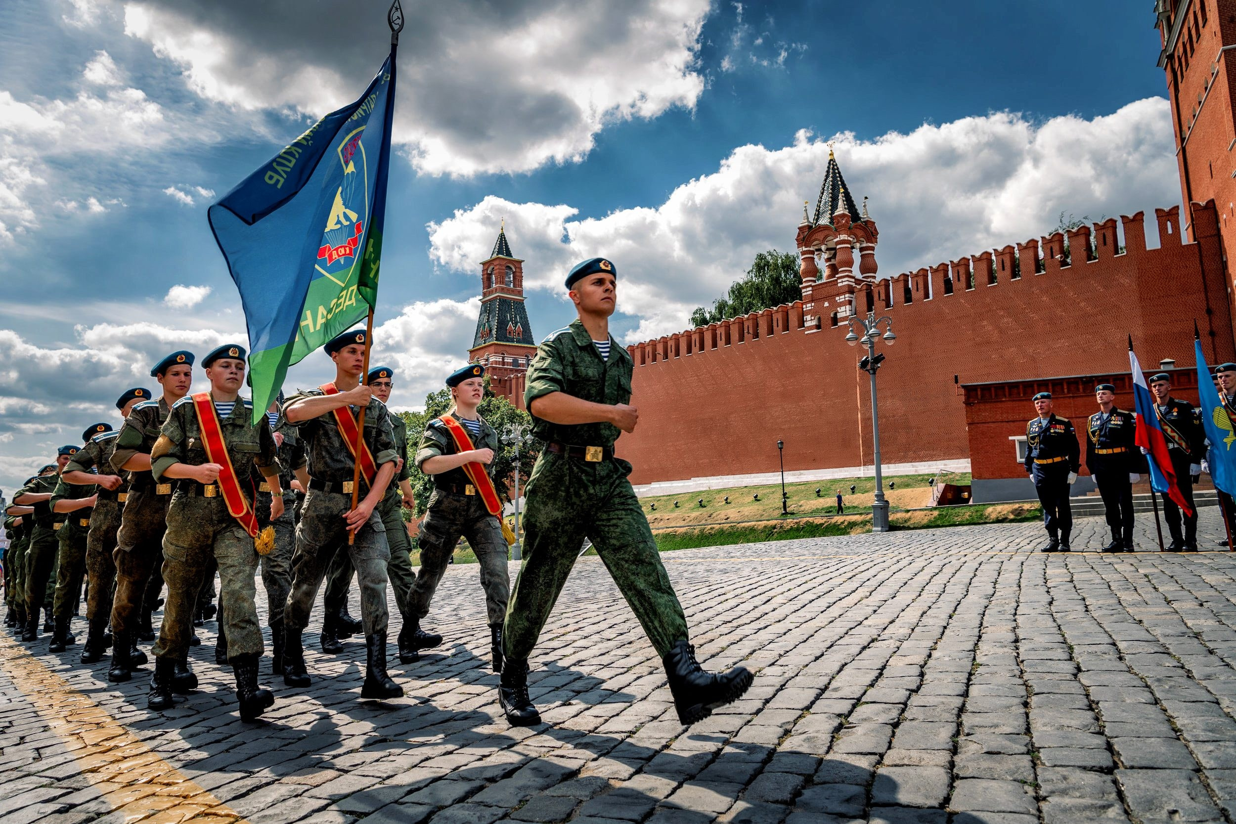День ВДВ в Москве. Бизнес фотограф в Москве Алексей Кознев