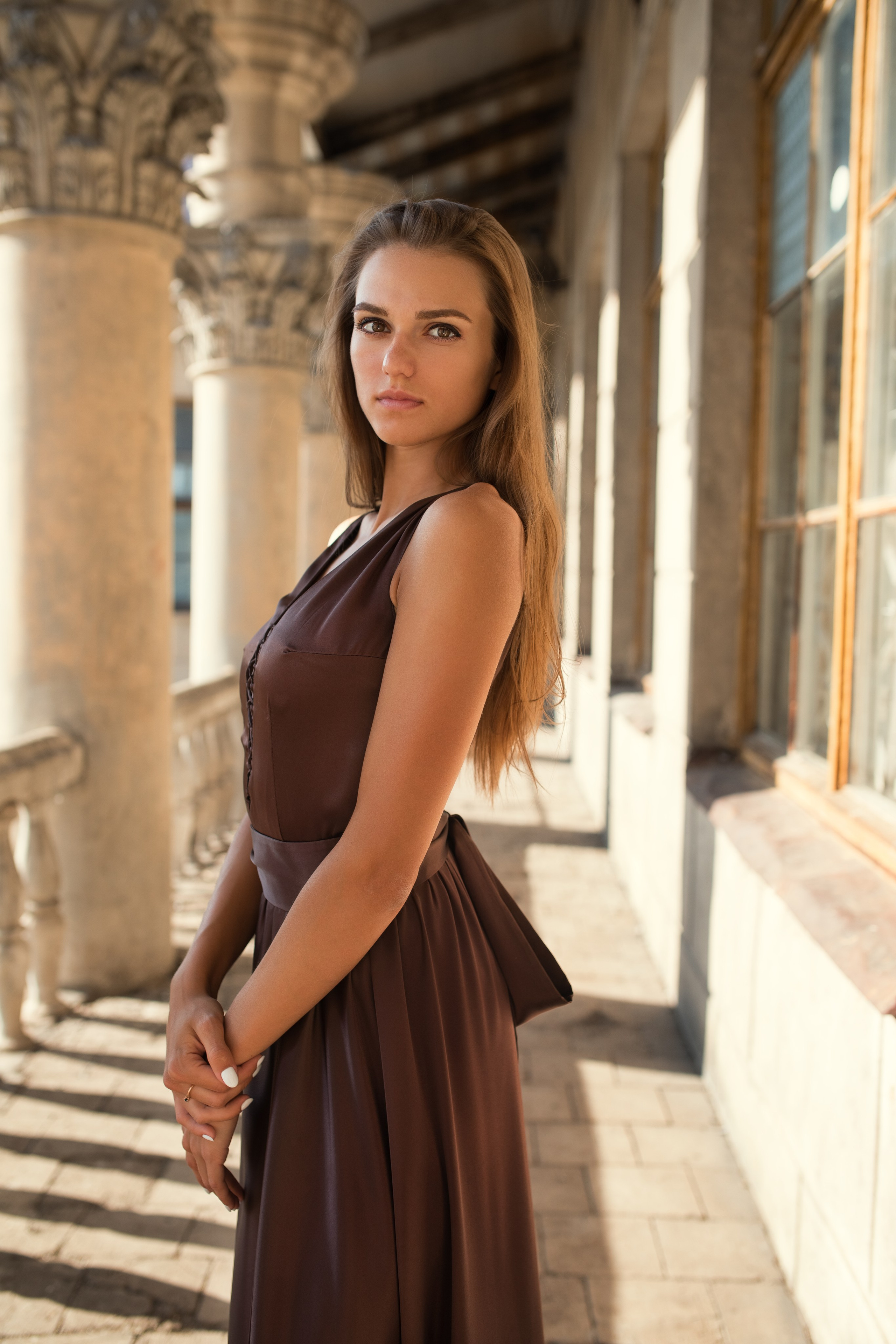 Фотосет у дома культуры в с. Стрелица и в Белом Колодце с Маргаритой для «себя»