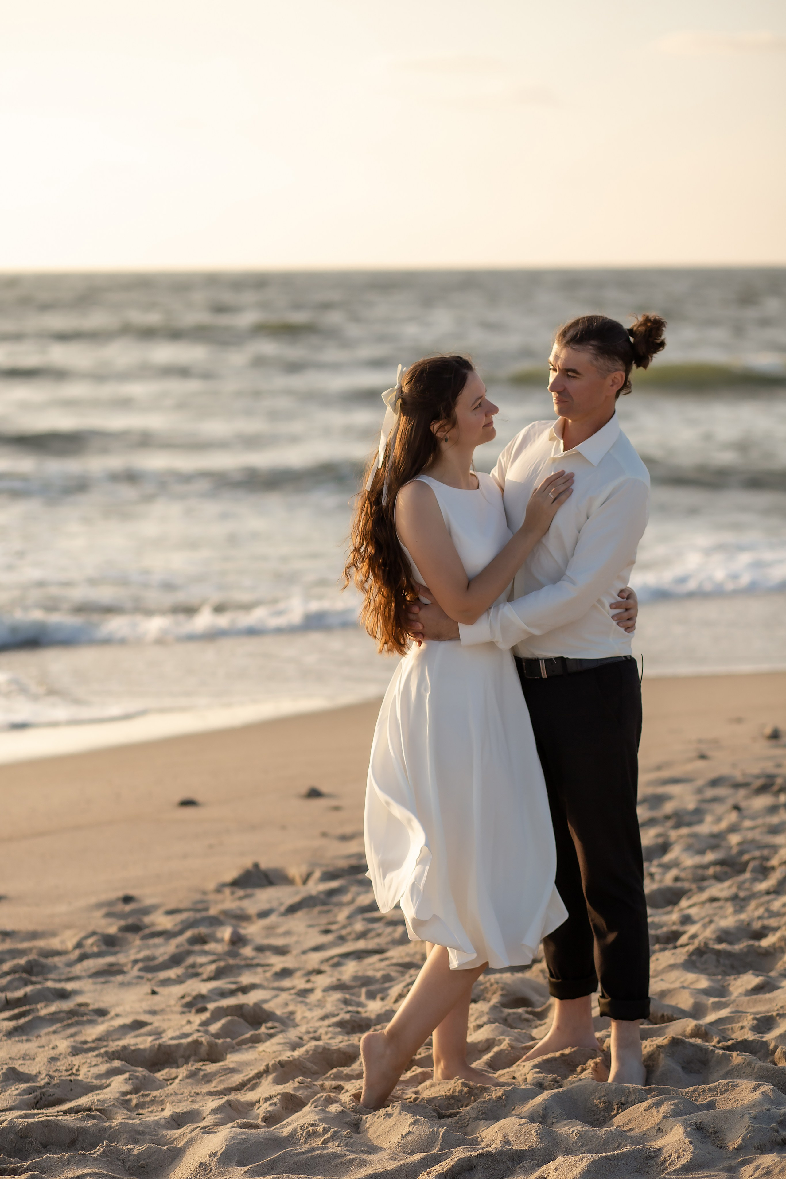 Ирина и Данил. Закат. Фотограф в Калининграде Решетникова Алина