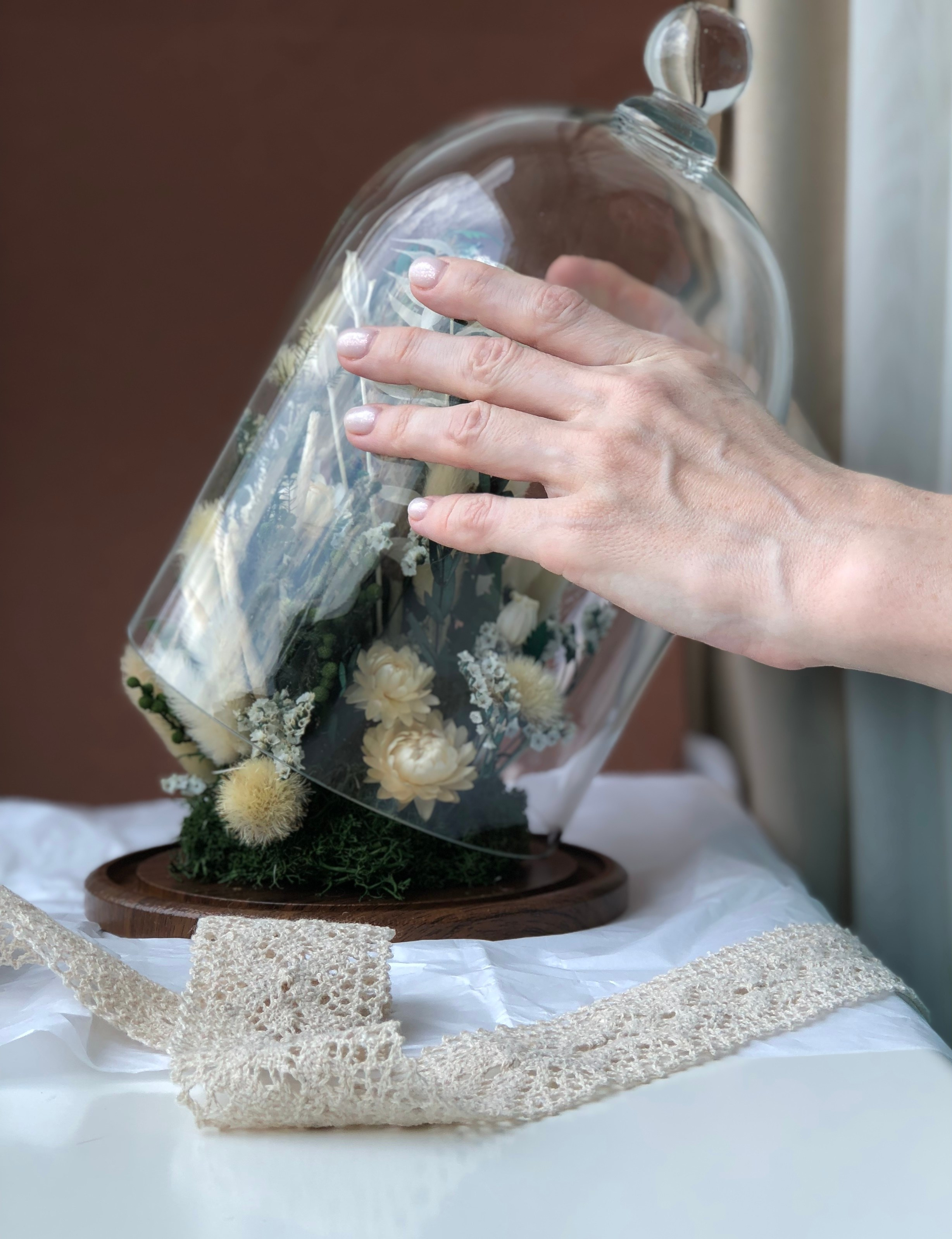 Примеры работ. Стабилизированные цветы Букеты Москва