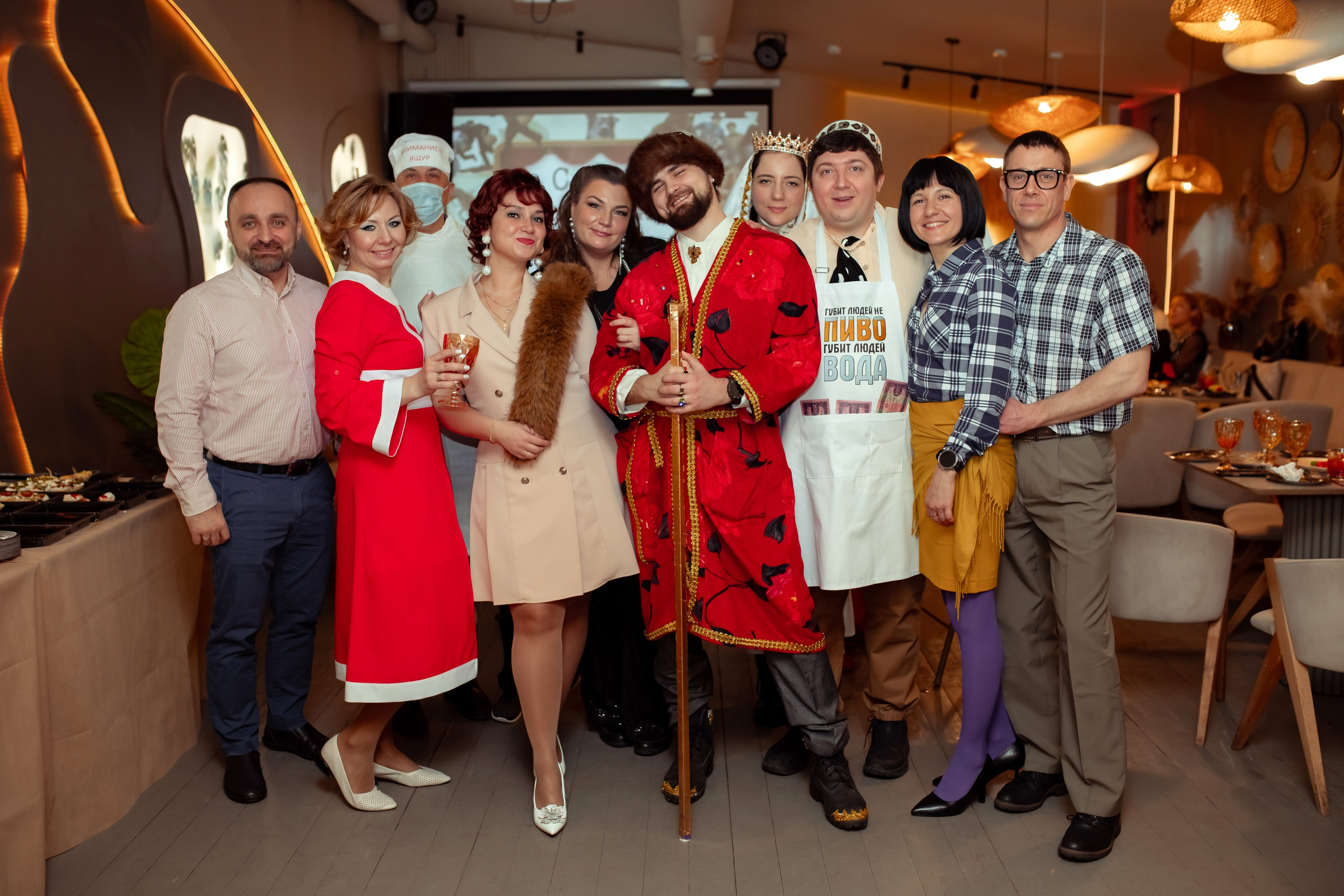 Юбилей Анны в стиле Гайдая. Семейный и детский фотограф в Москве Дорогова Екатерина