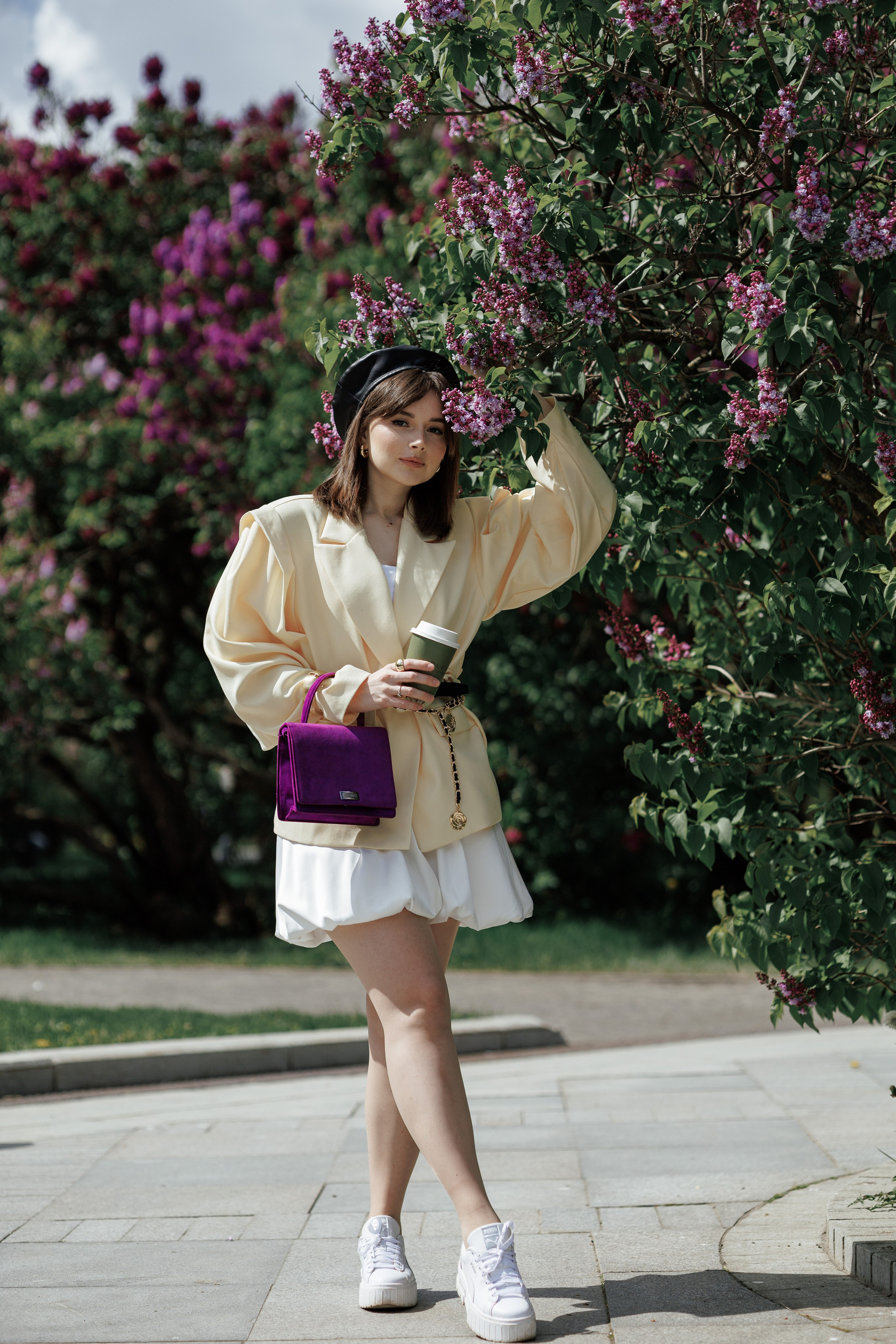 Прогулка в сиреневом саду. Фотограф в Москве Мухина Ирина