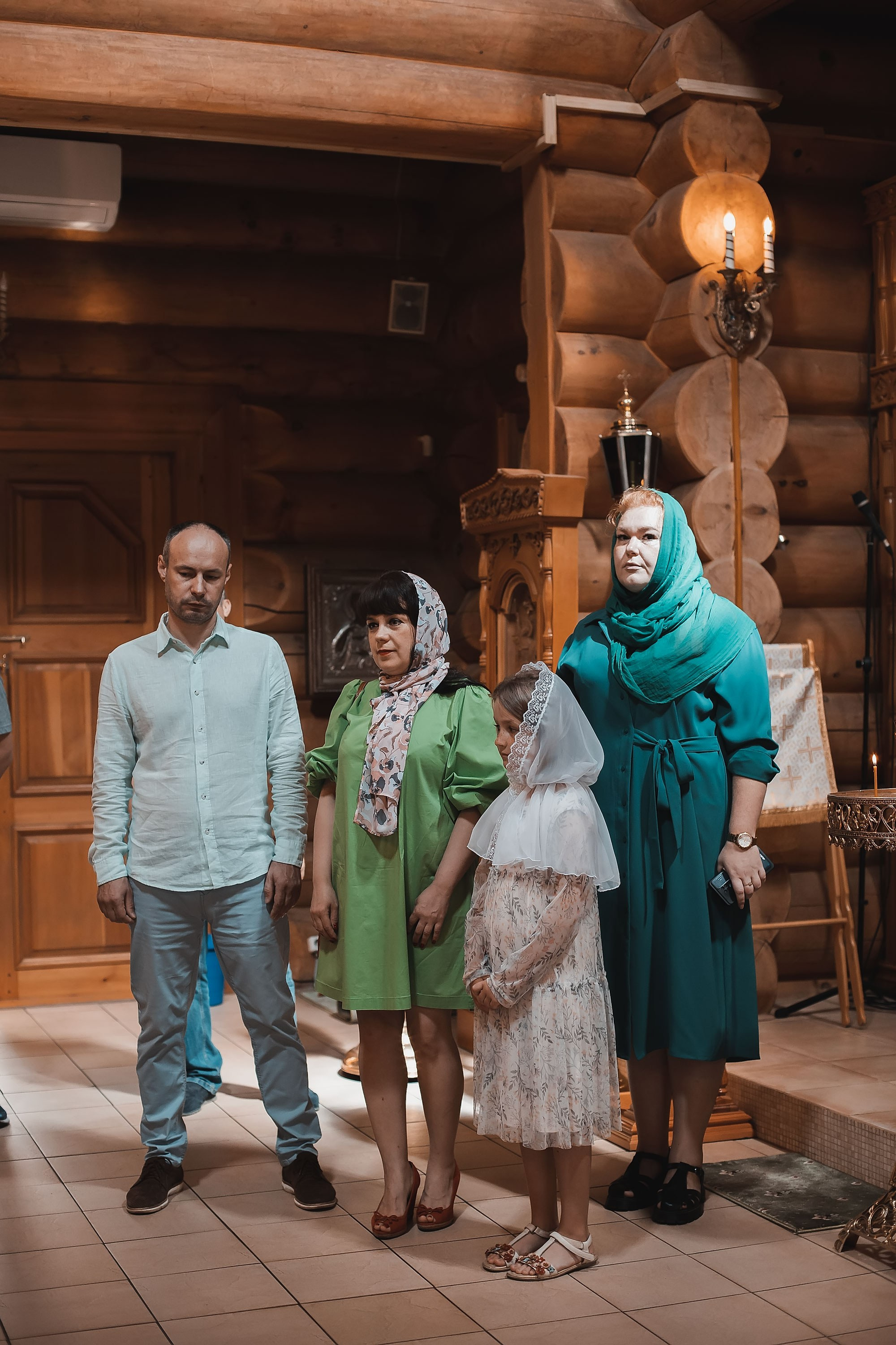 Крещение Ксении. Семейный, индивидуальный фотограф в Москве Ангели Марина