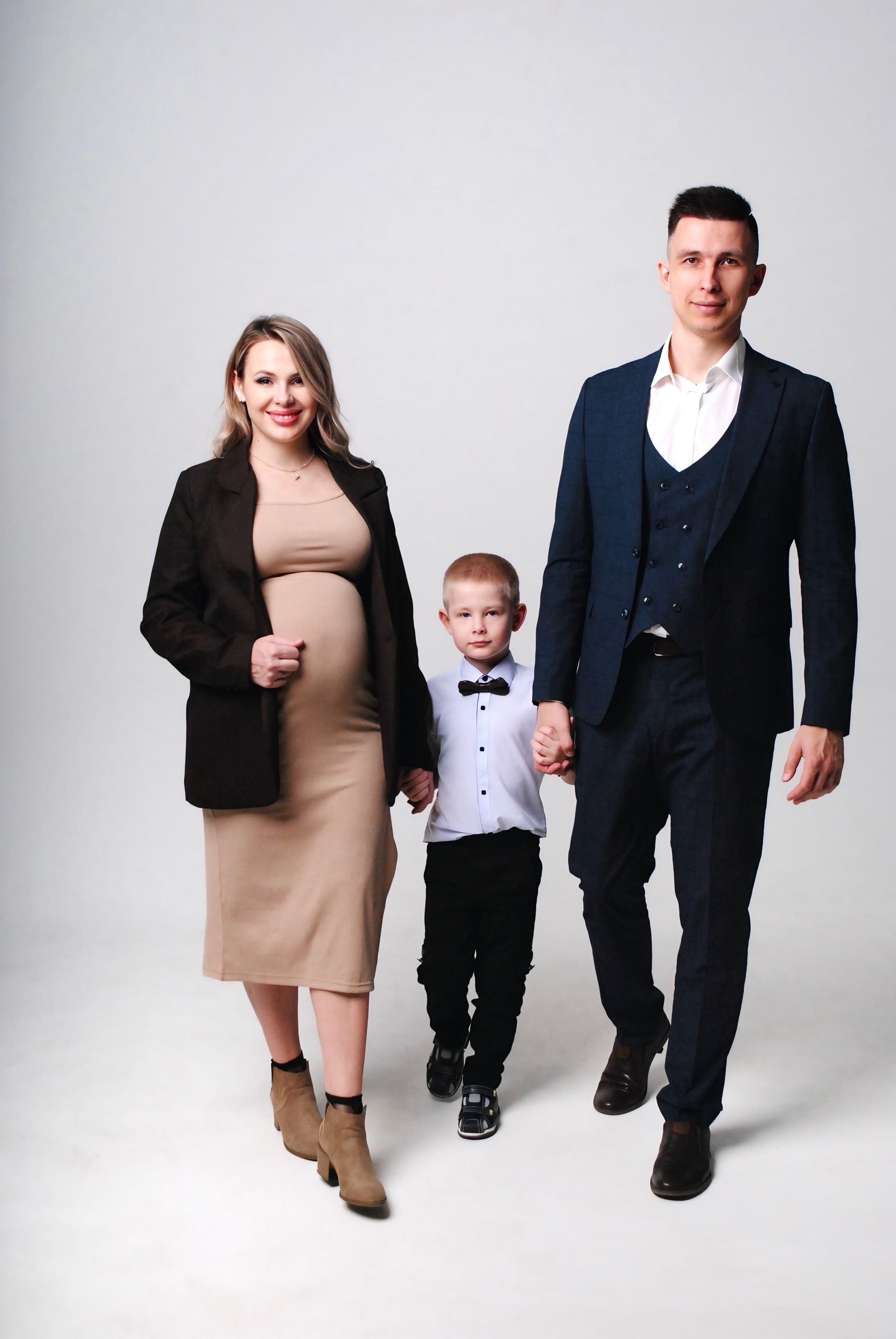 Марина и семья. Фотограф Мария Мусаелян