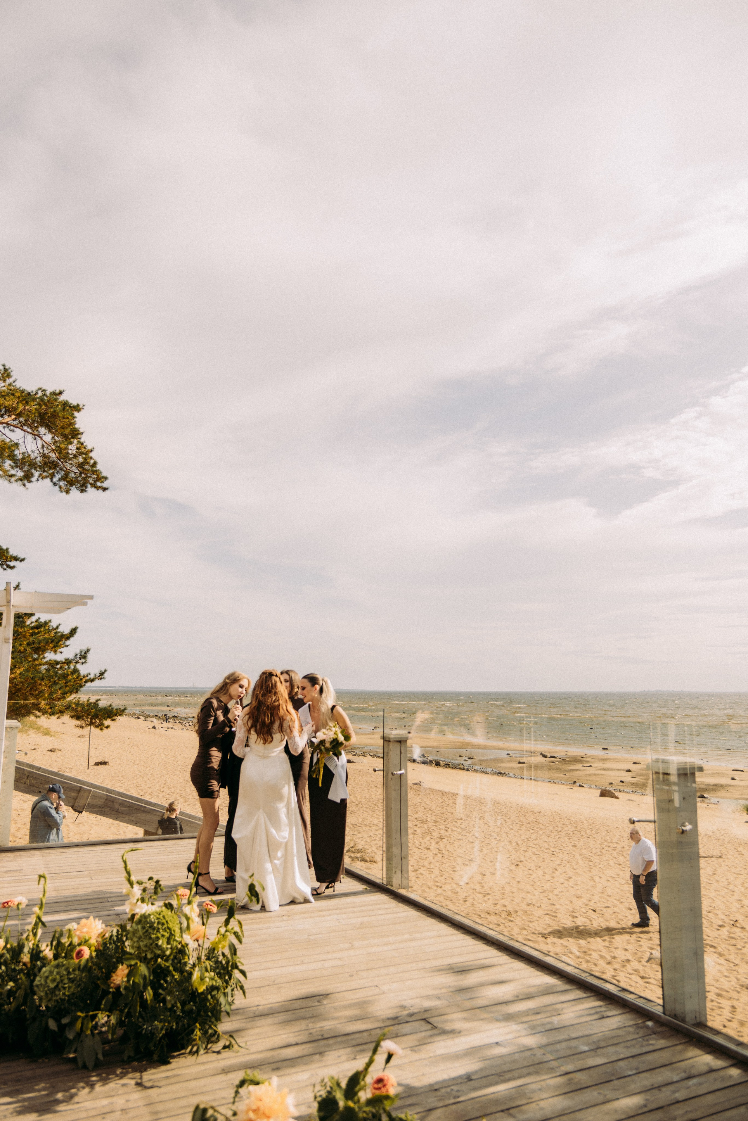 Выездная церемония у залива. Семейный, Свадебный фотограф СПБ Питер— Романова Екатерина