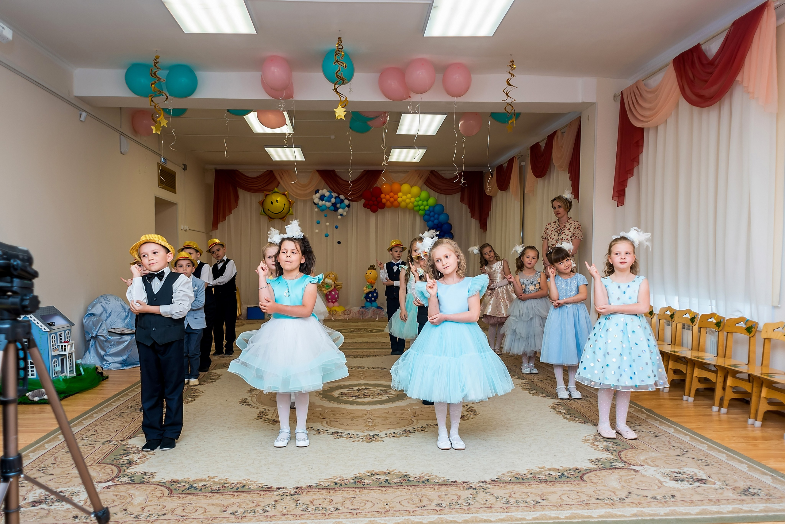 Выпускные в саду. Фотограф Юлия Попова