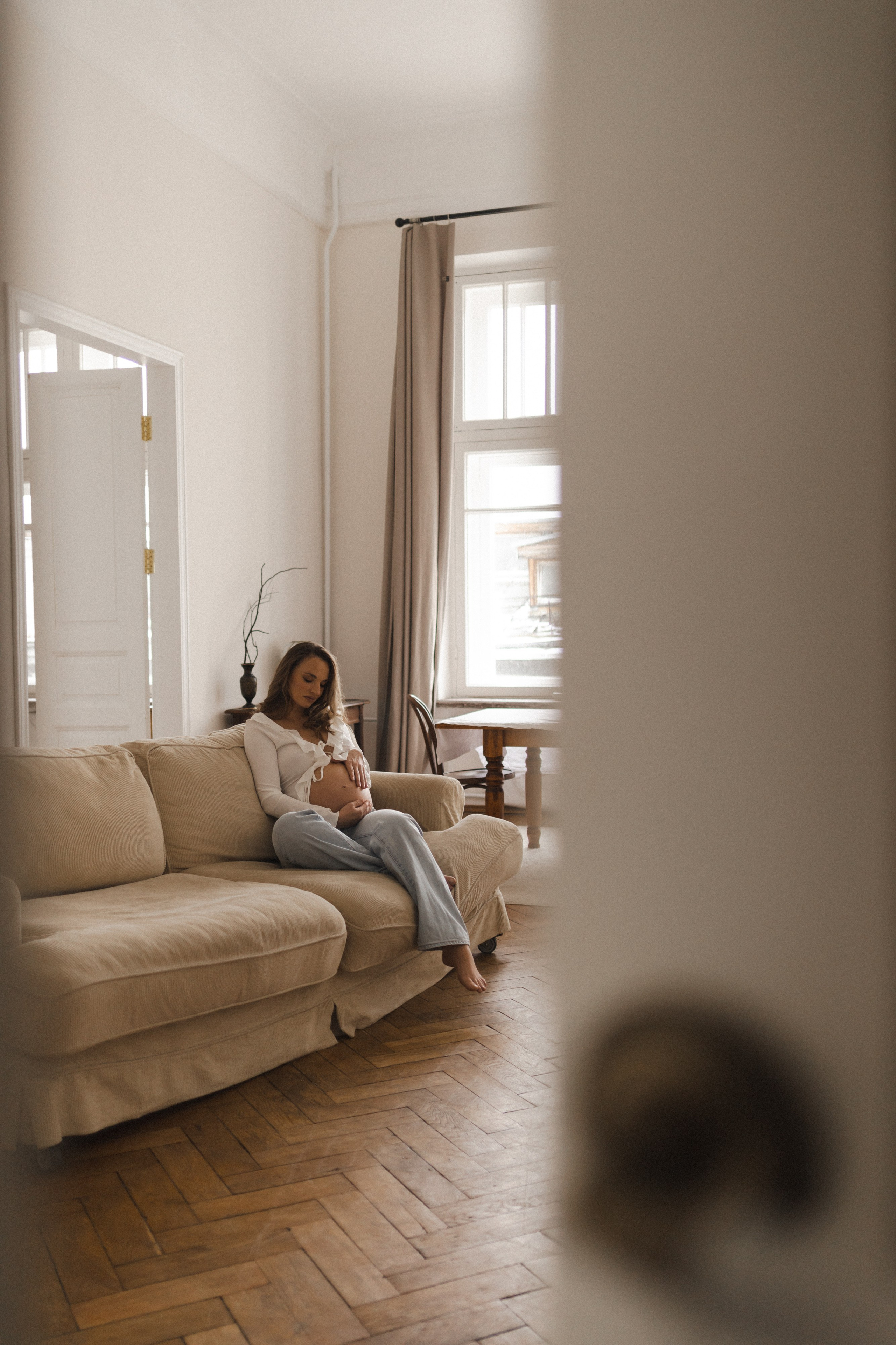 Настя в ожидании. Семейный фотограф в Москве