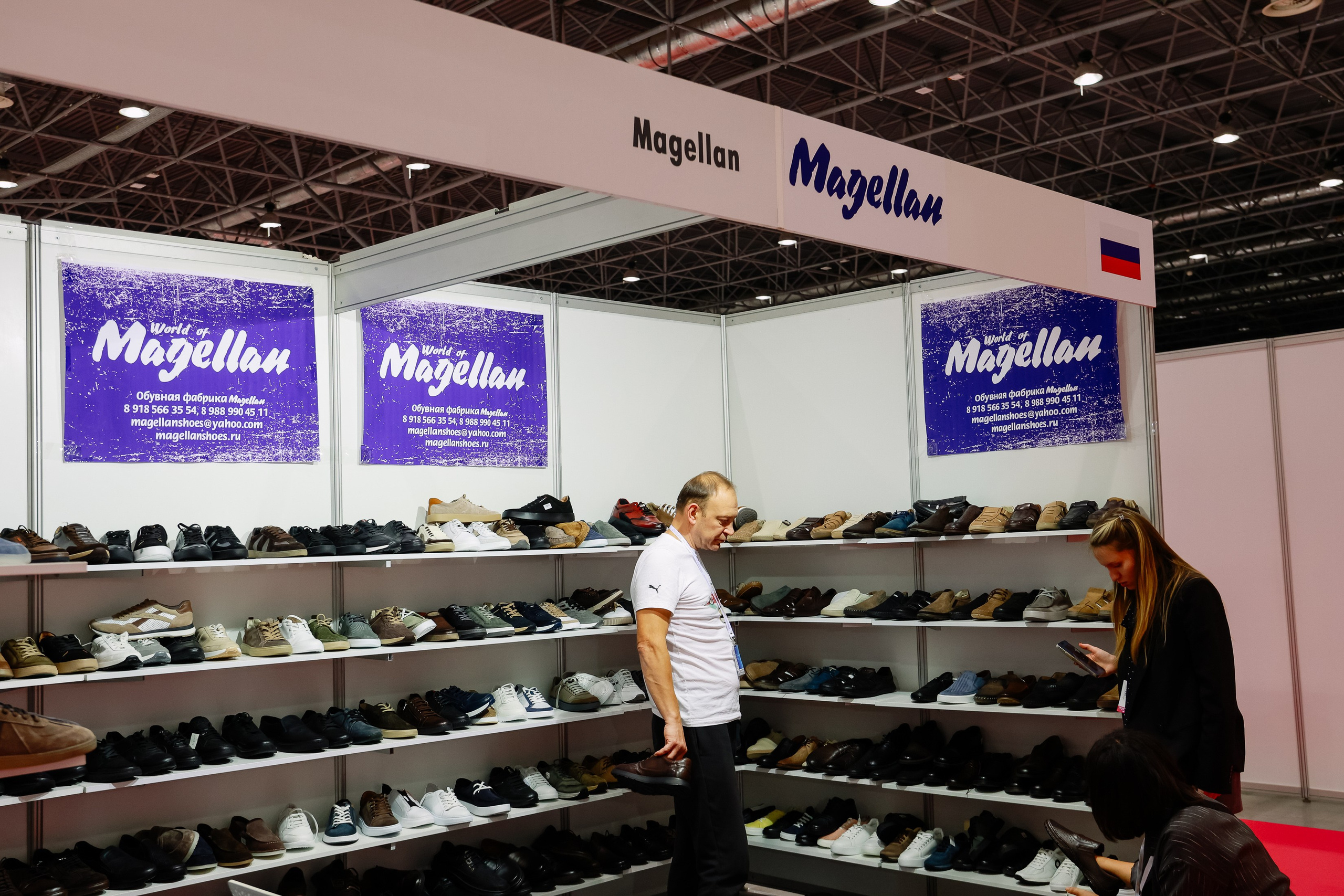 Обувная выставка Shoesstar в Экспоцентре. Фотограф Юлия Мальцева