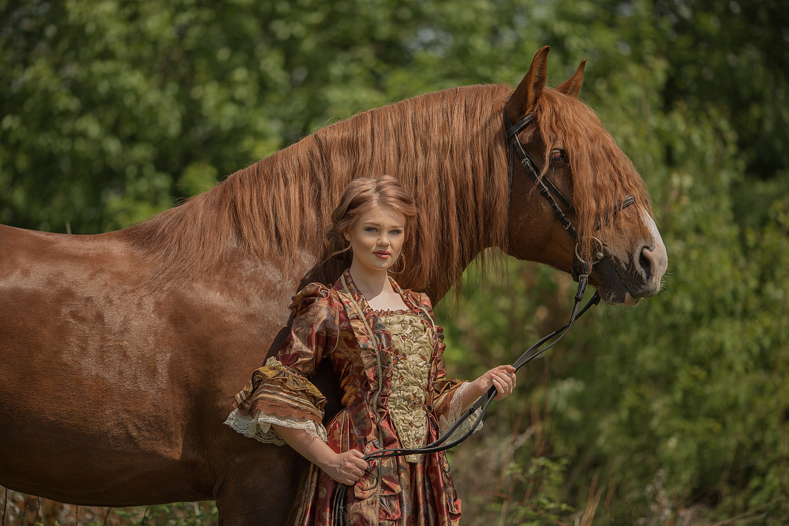 Сьемки с лошадьми. Конный фотограф в Благовещенске-Мария Балабанова