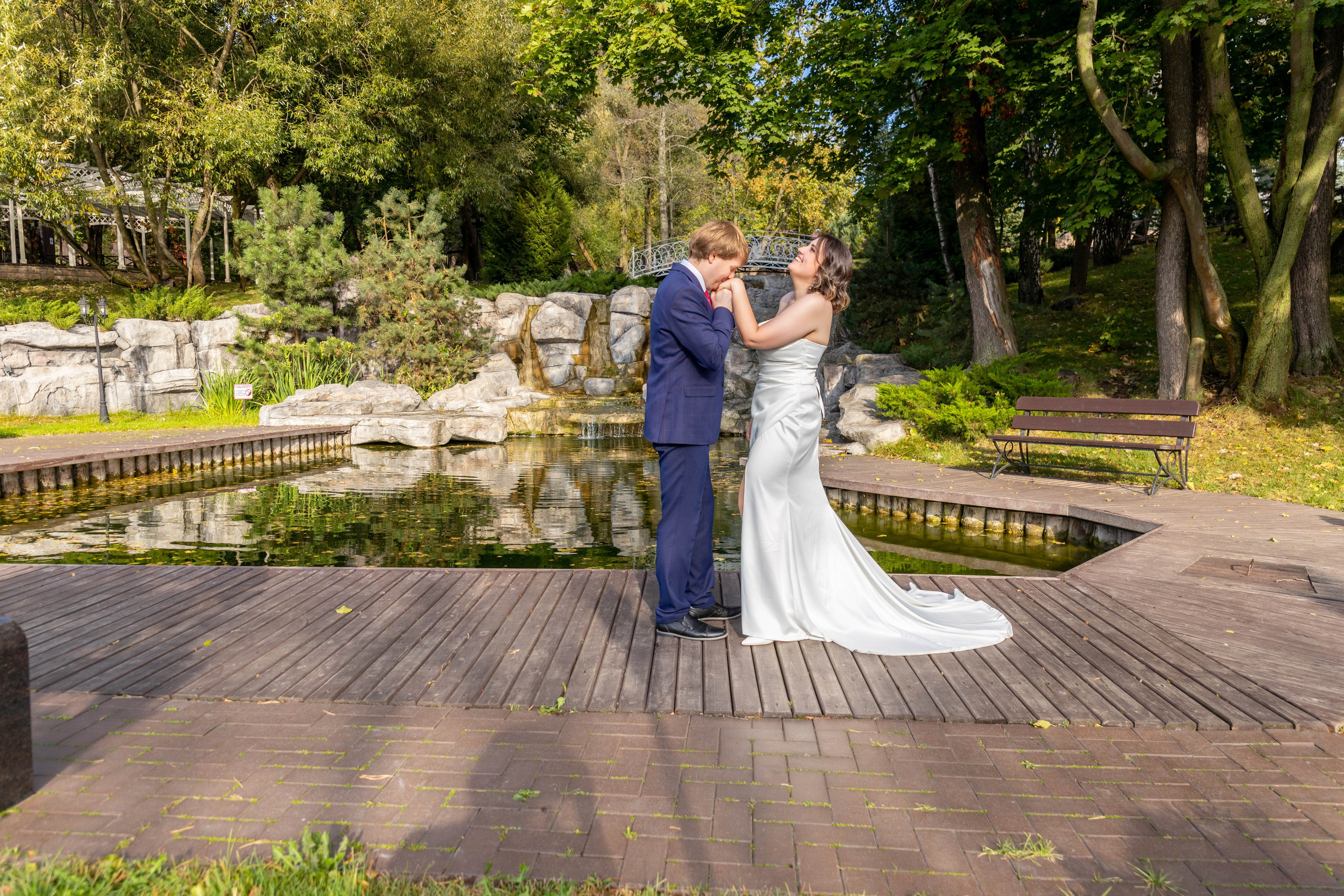 Свадебный день в Москве. Свадебный фотограф Александра Мяскова