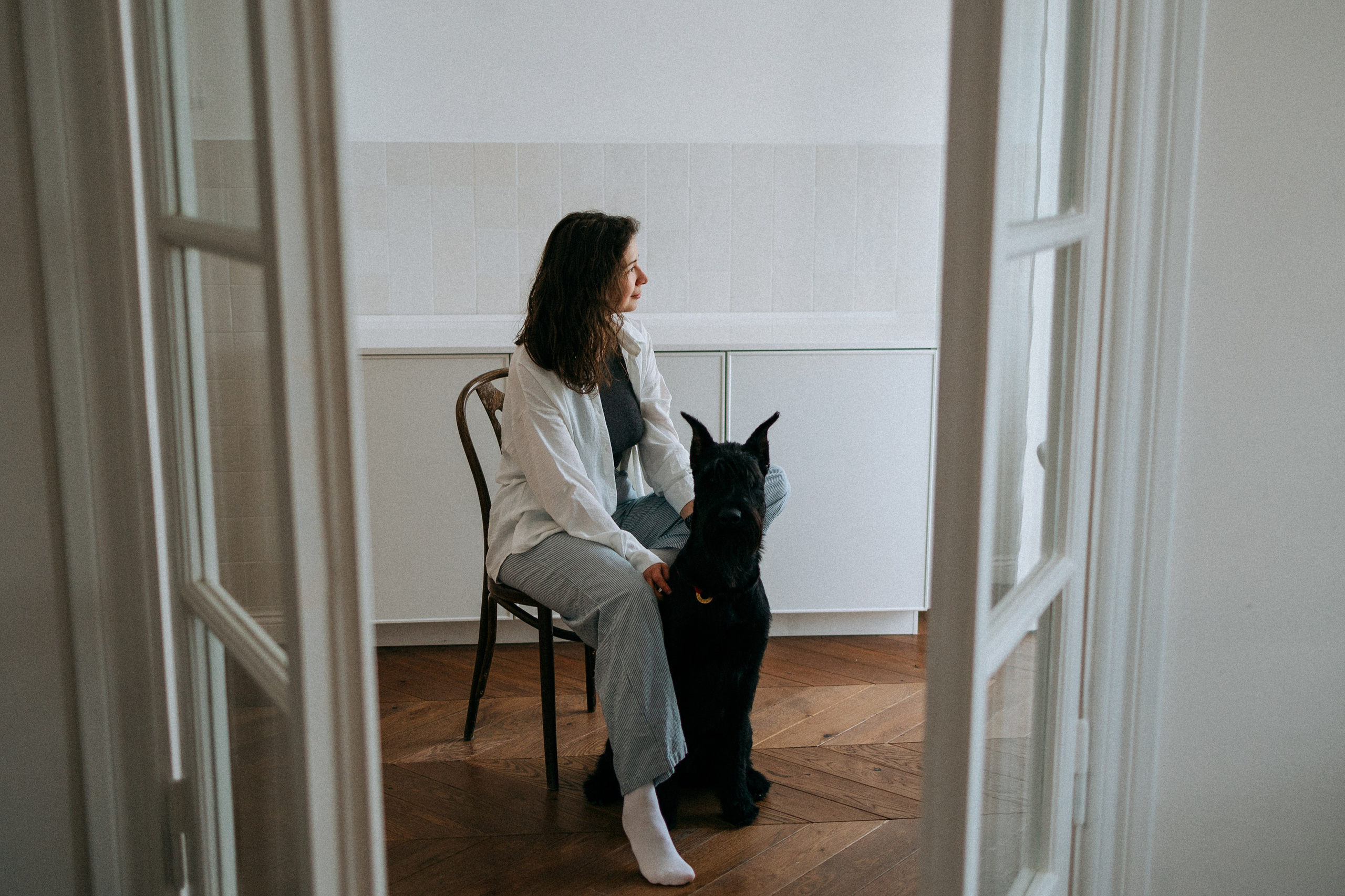 Умбра и Даша. Фотограф анималист Анастасия Пикей