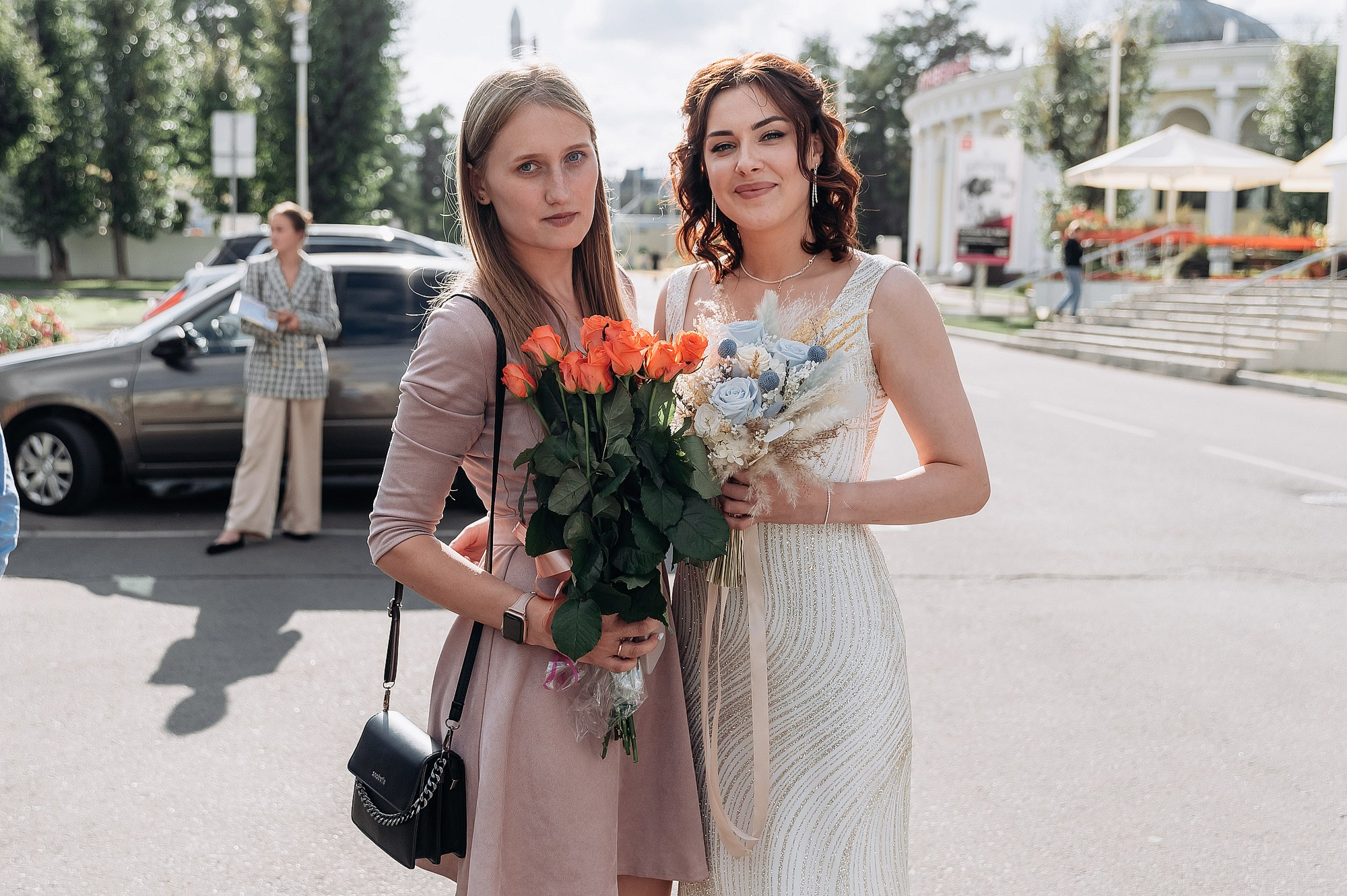 Денис и Екатерина ВДНХ. Свадебный фотограф в Дубне Алексей Фонарёв