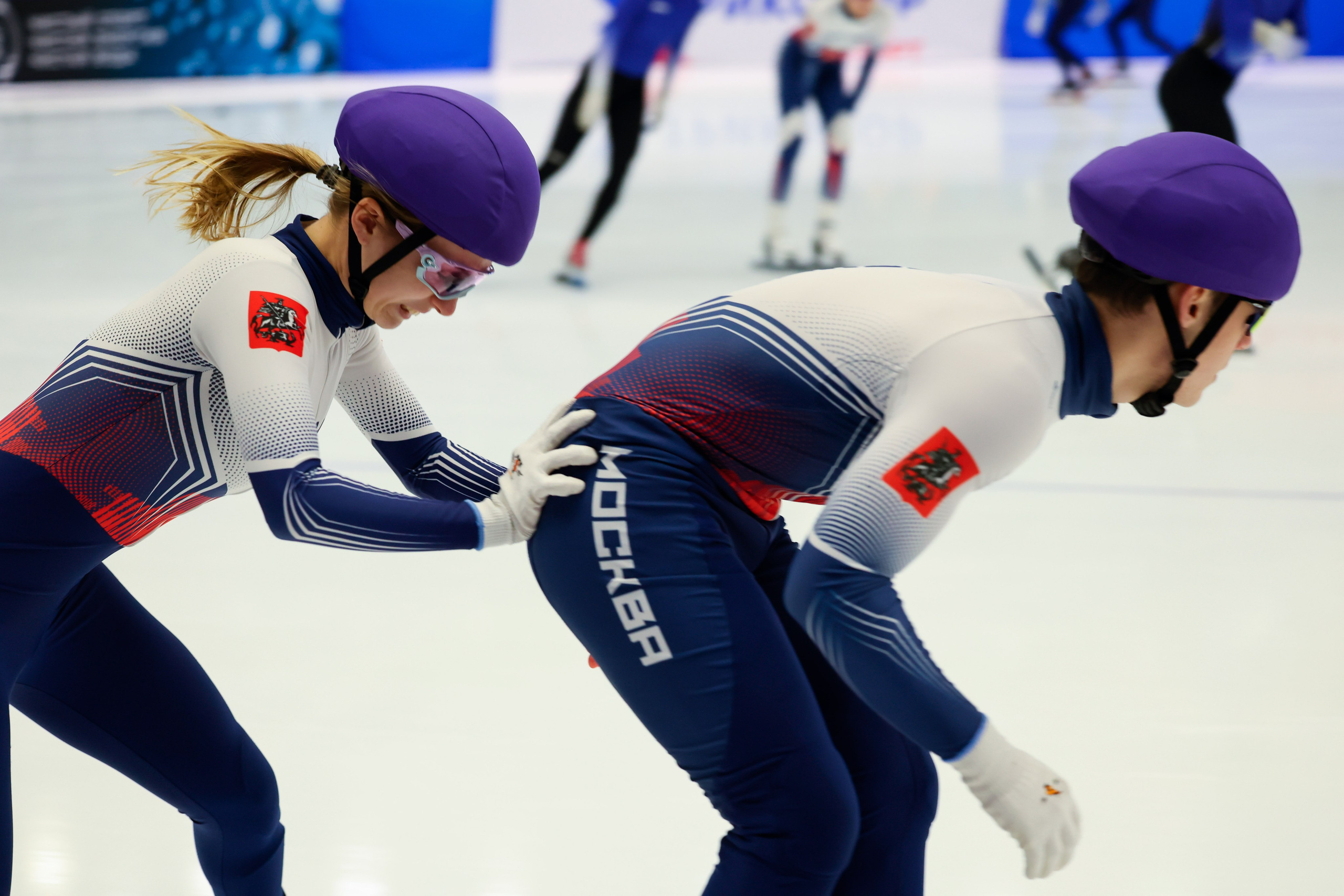 5 этап Кубка России Шорт-трек 14-16.02.2025. Спортивный и репортажный фотограф Антон Тереханов